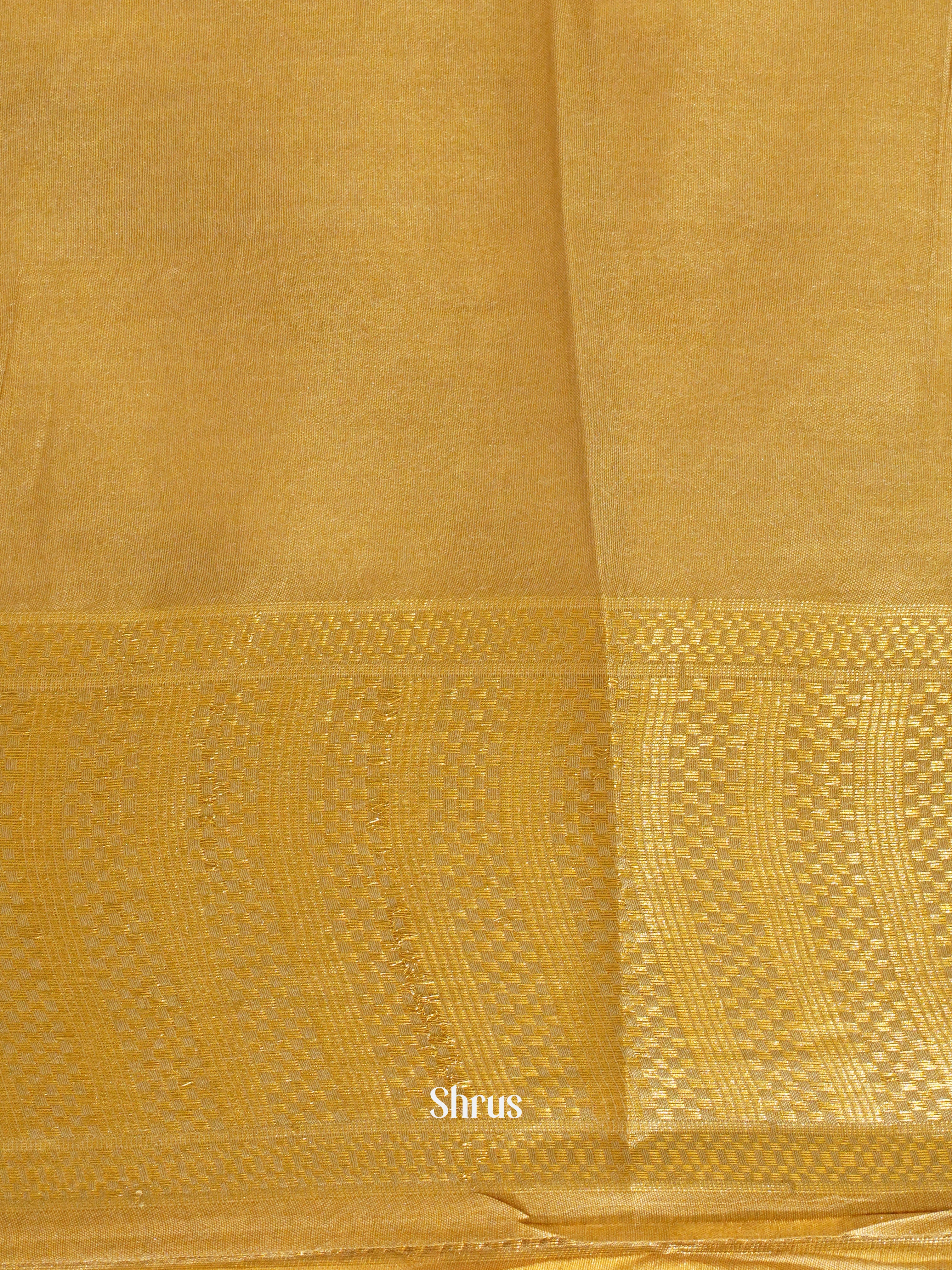 Brown & Beige - Semi Tussar Saree