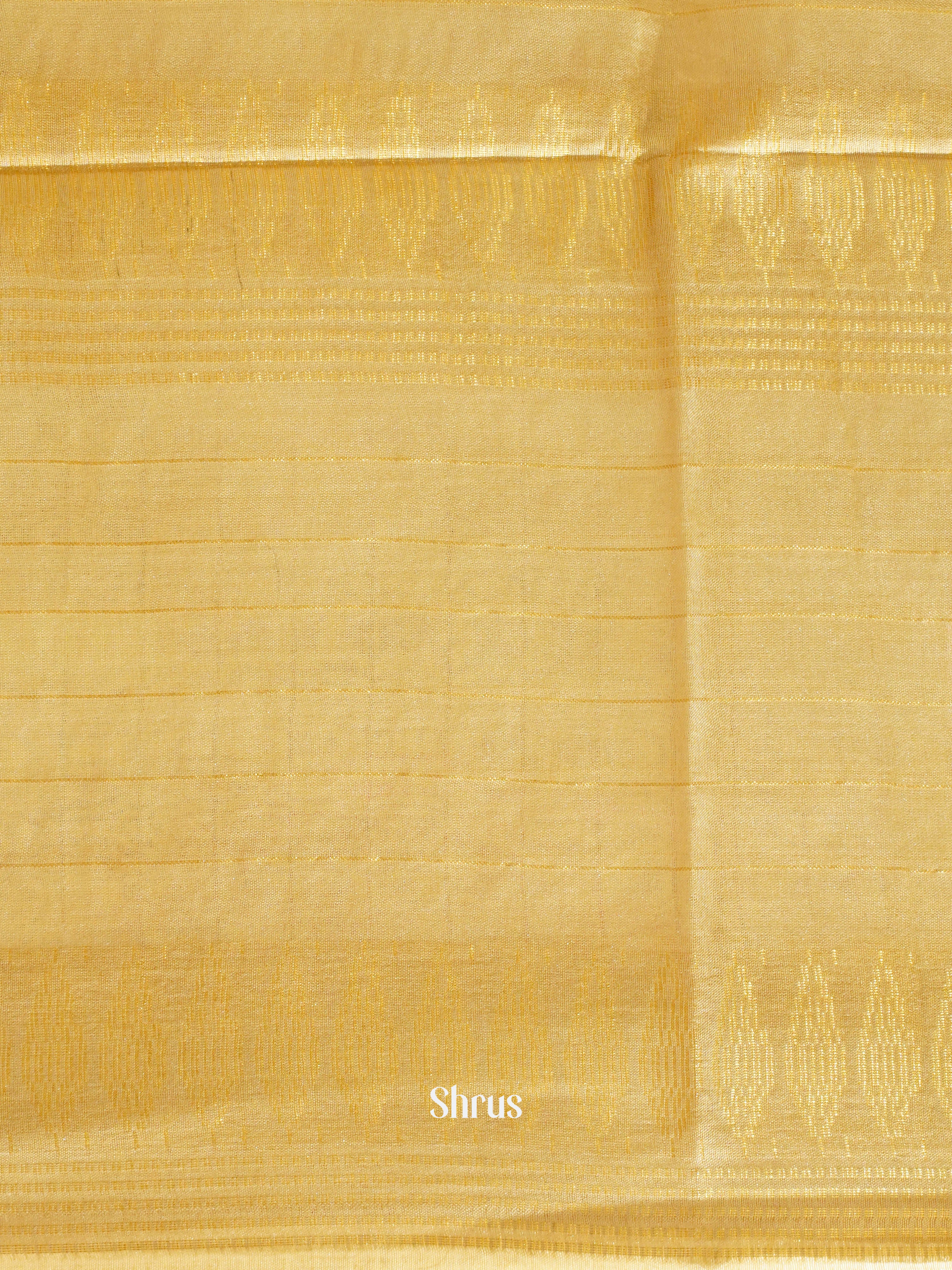 Brown & Beige - Semi Tussar Saree