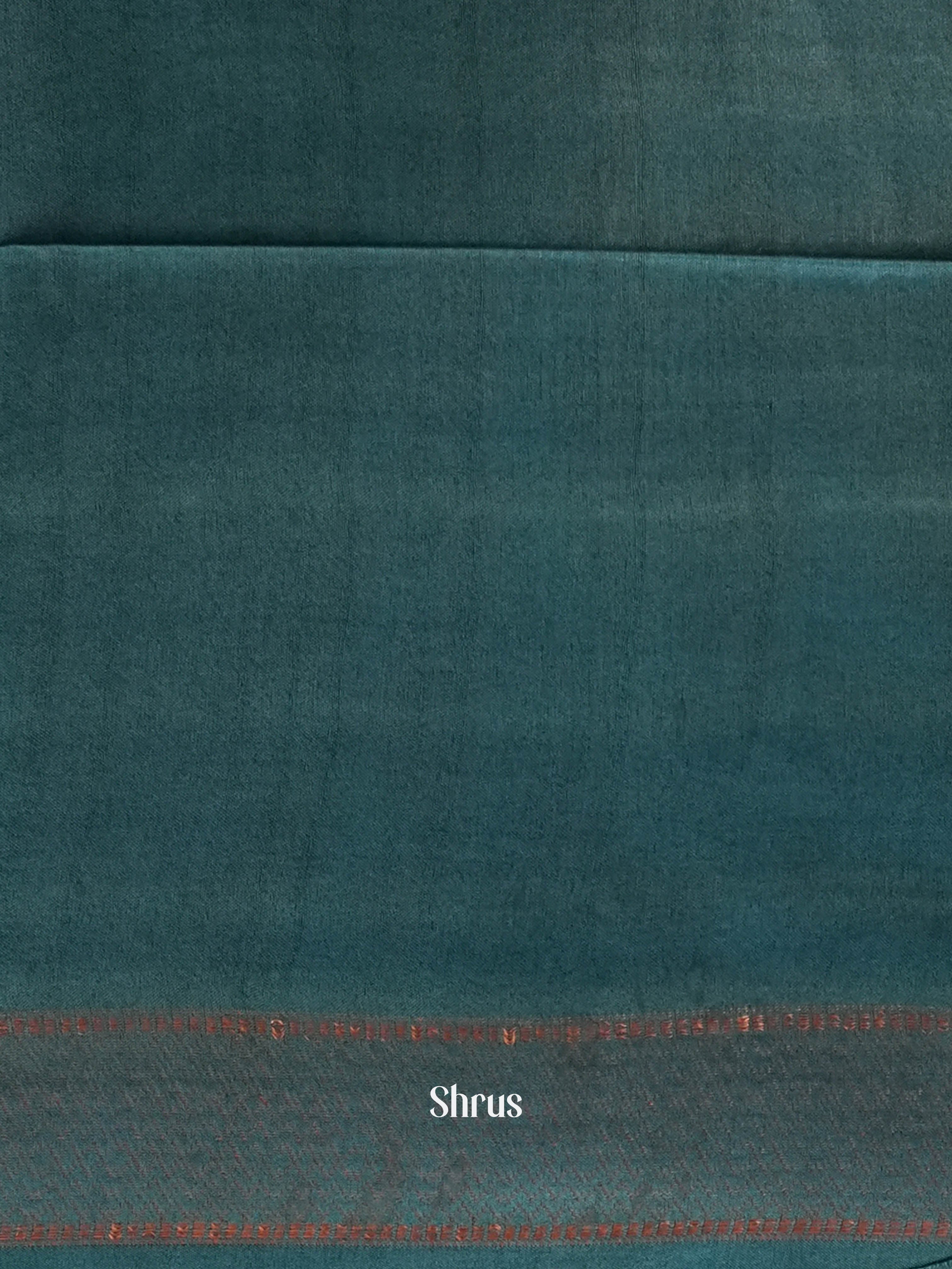 Blue  - Semi Tussar Saree