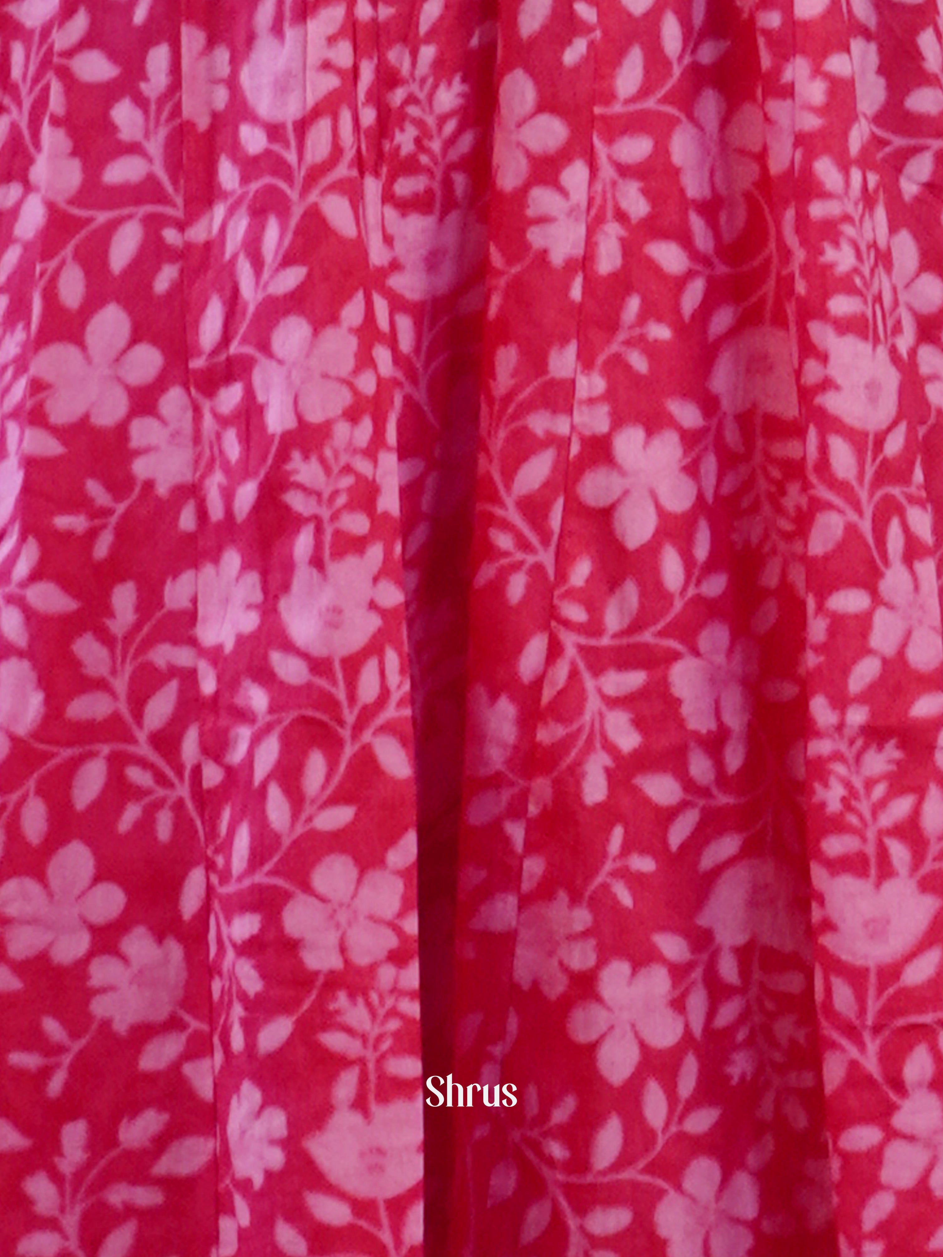 Pink  - 3pc printed Readymade Suits