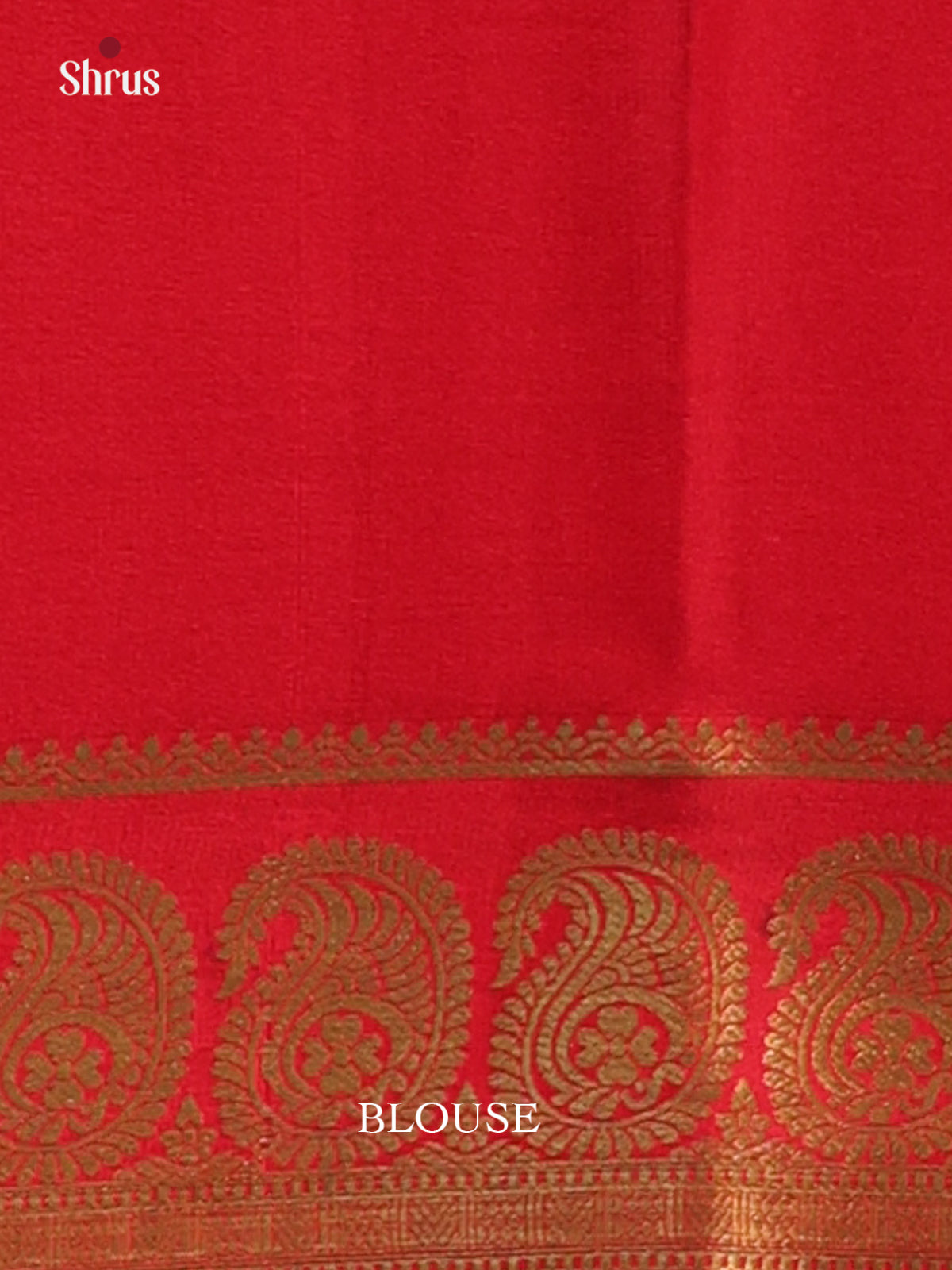 Green & Red - Mysore Silk Saree - Shop on ShrusEternity.com