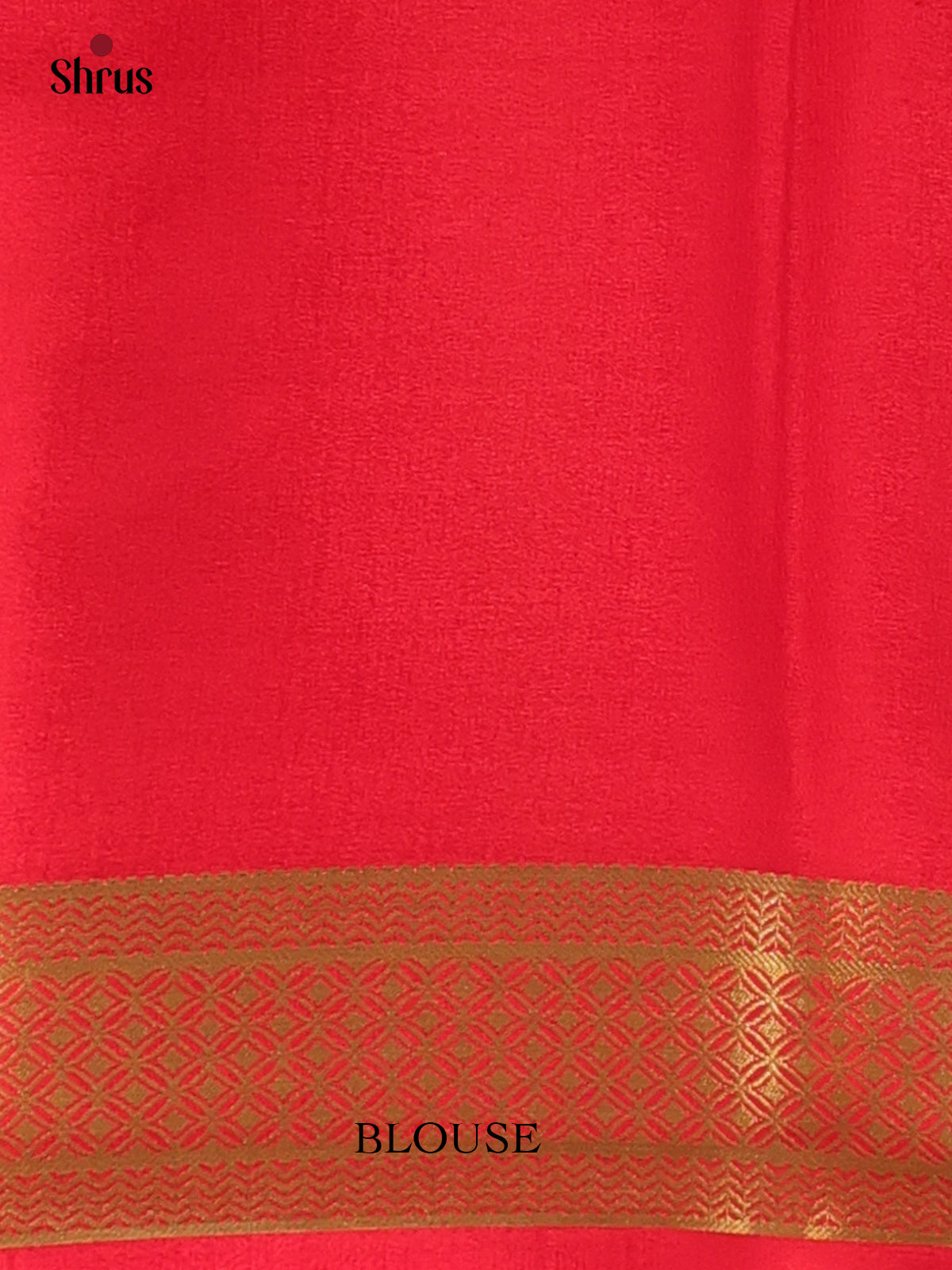 Yellow & Red- Mysore Silk Saree