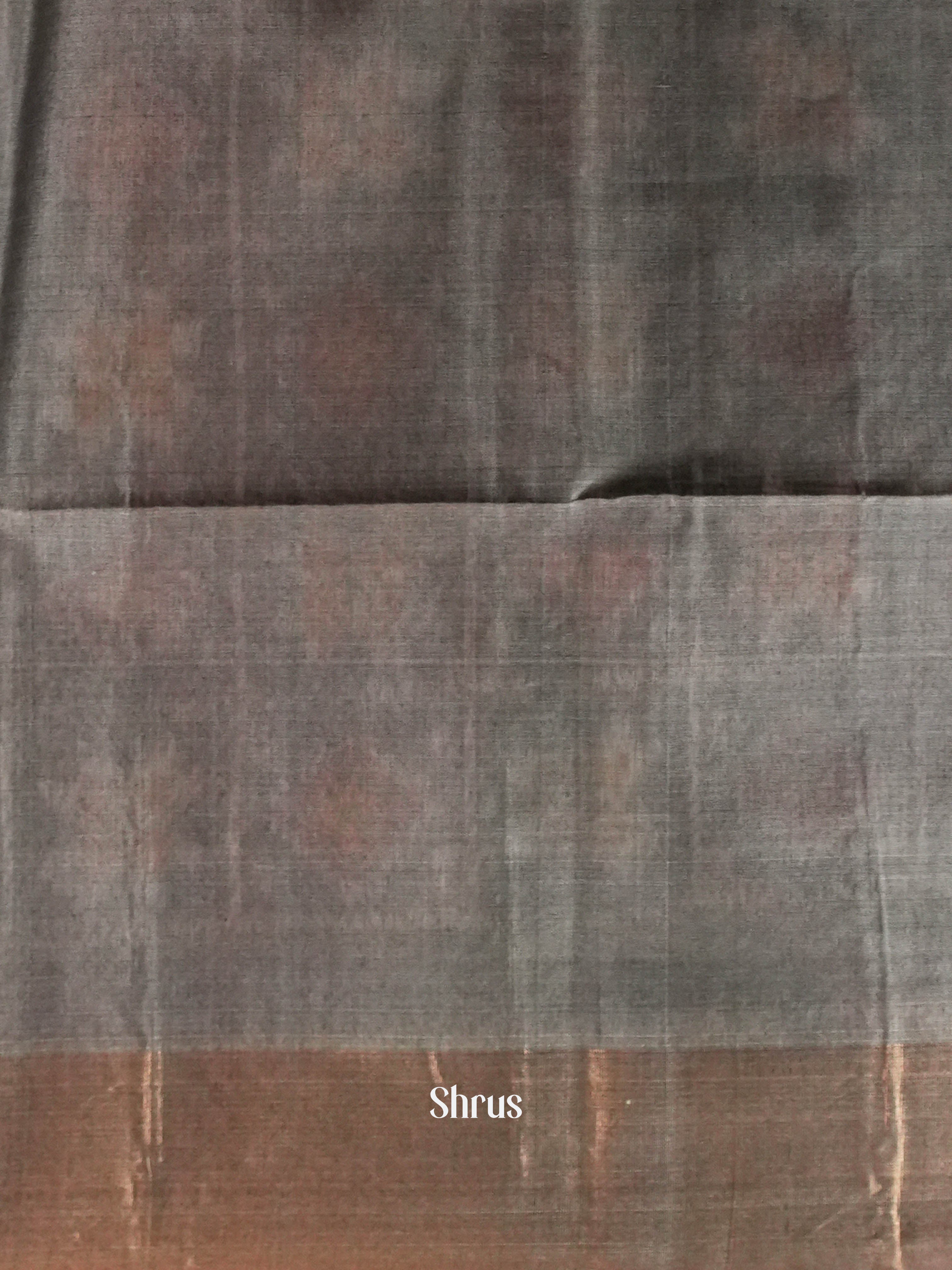 Blue & Grey  - Pochampally sico Saree