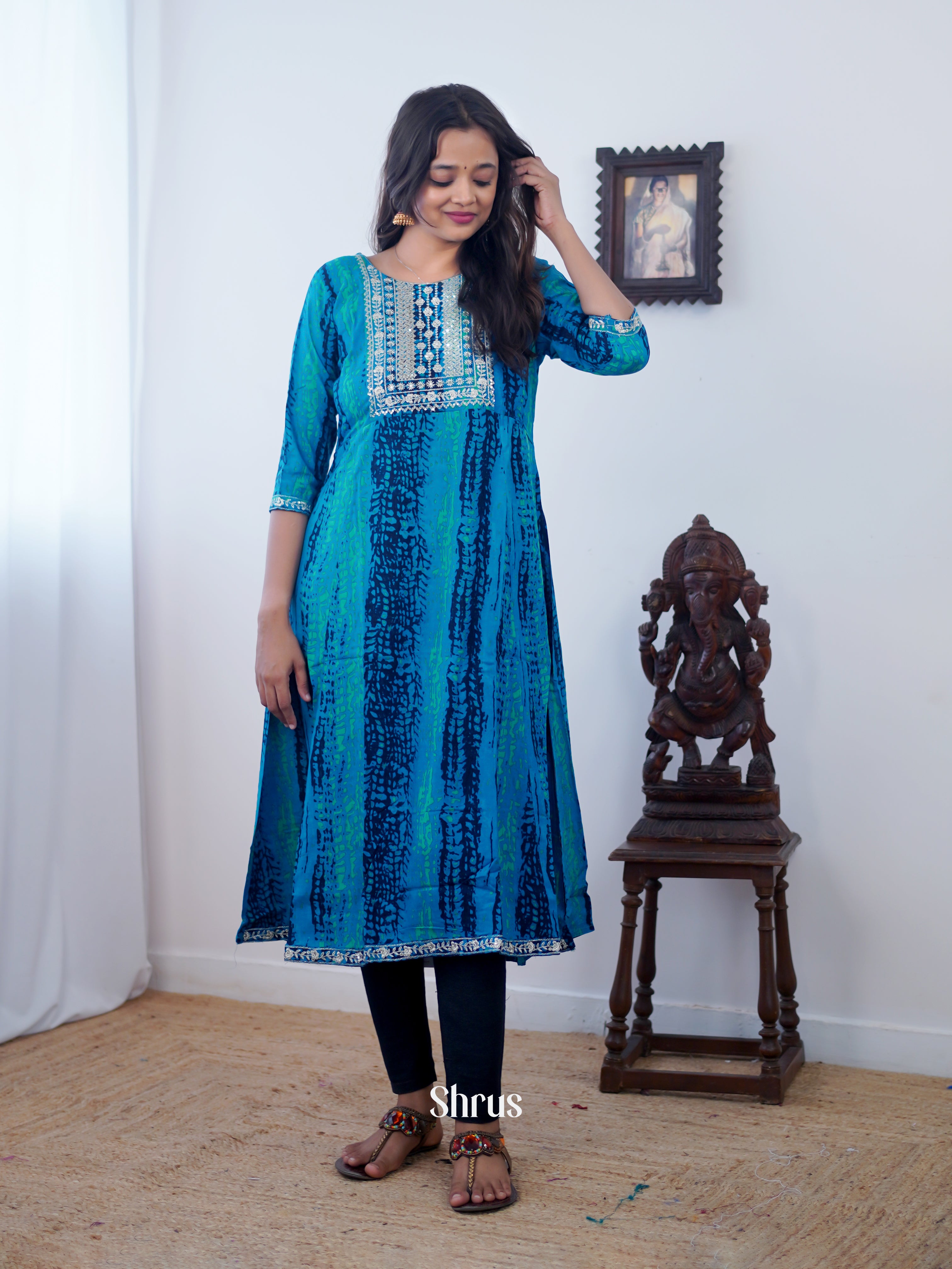 Blue -  Readymade Kurti