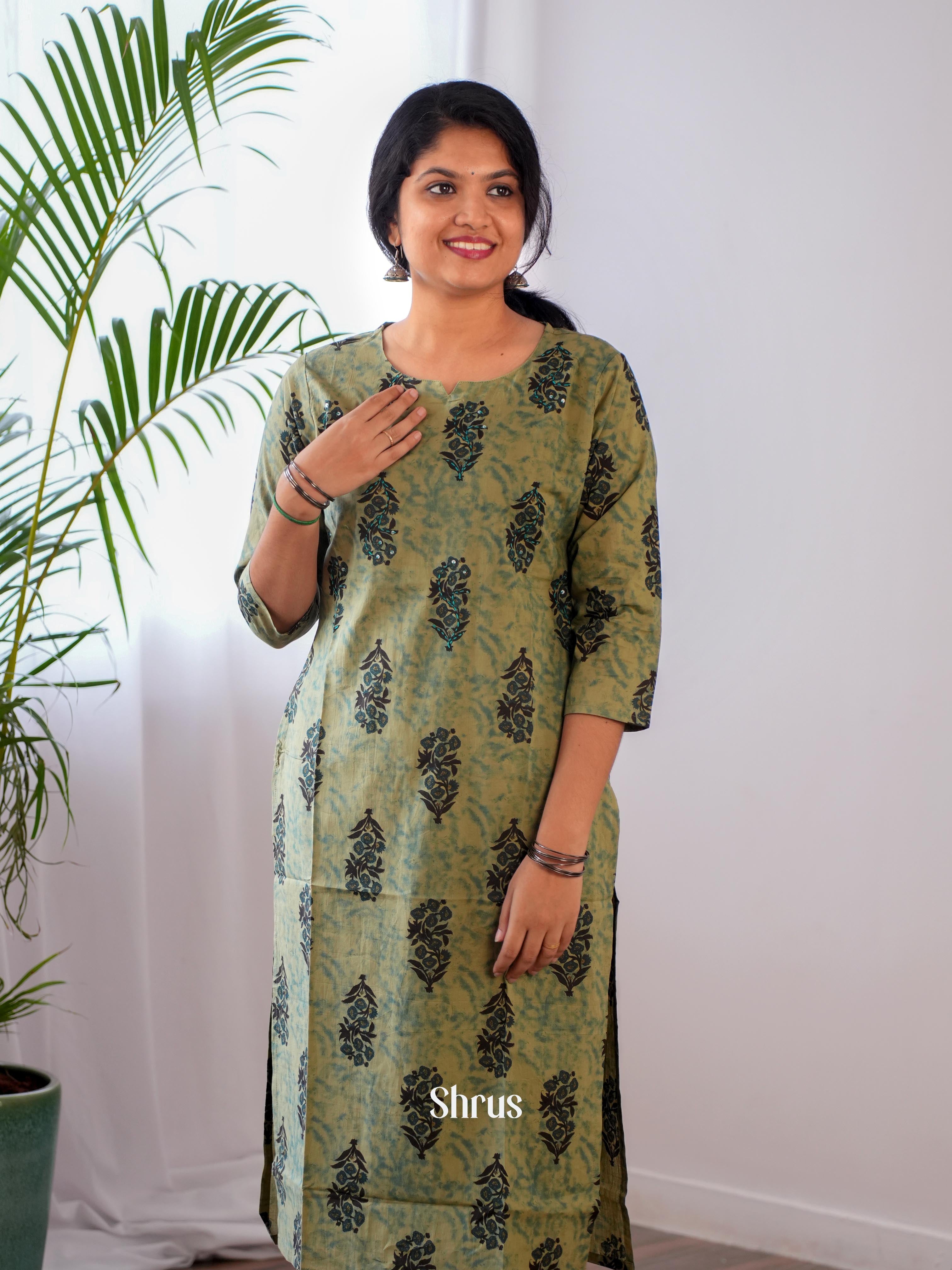 Green - Readymade Kurti