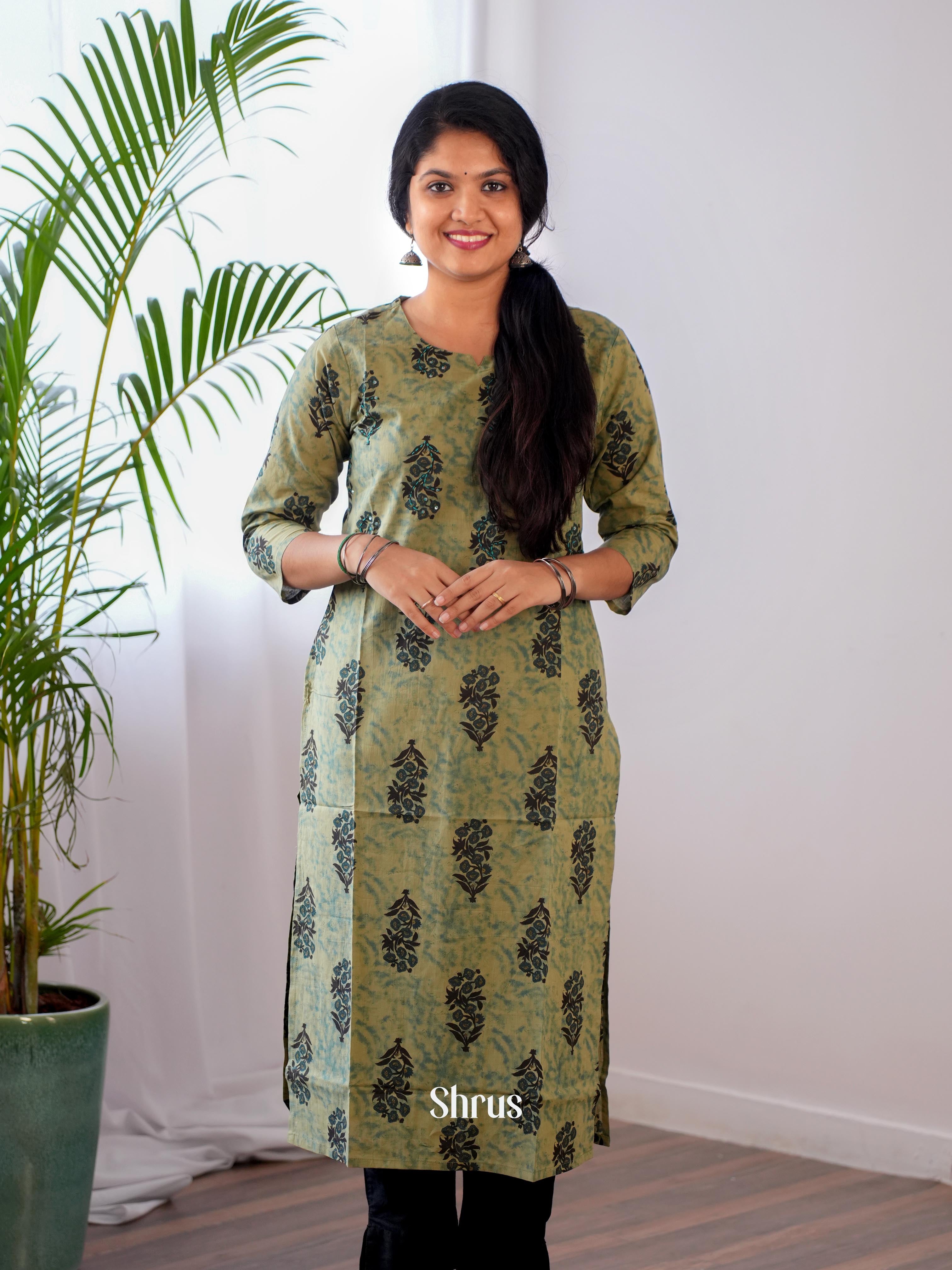 Green - Readymade Kurti