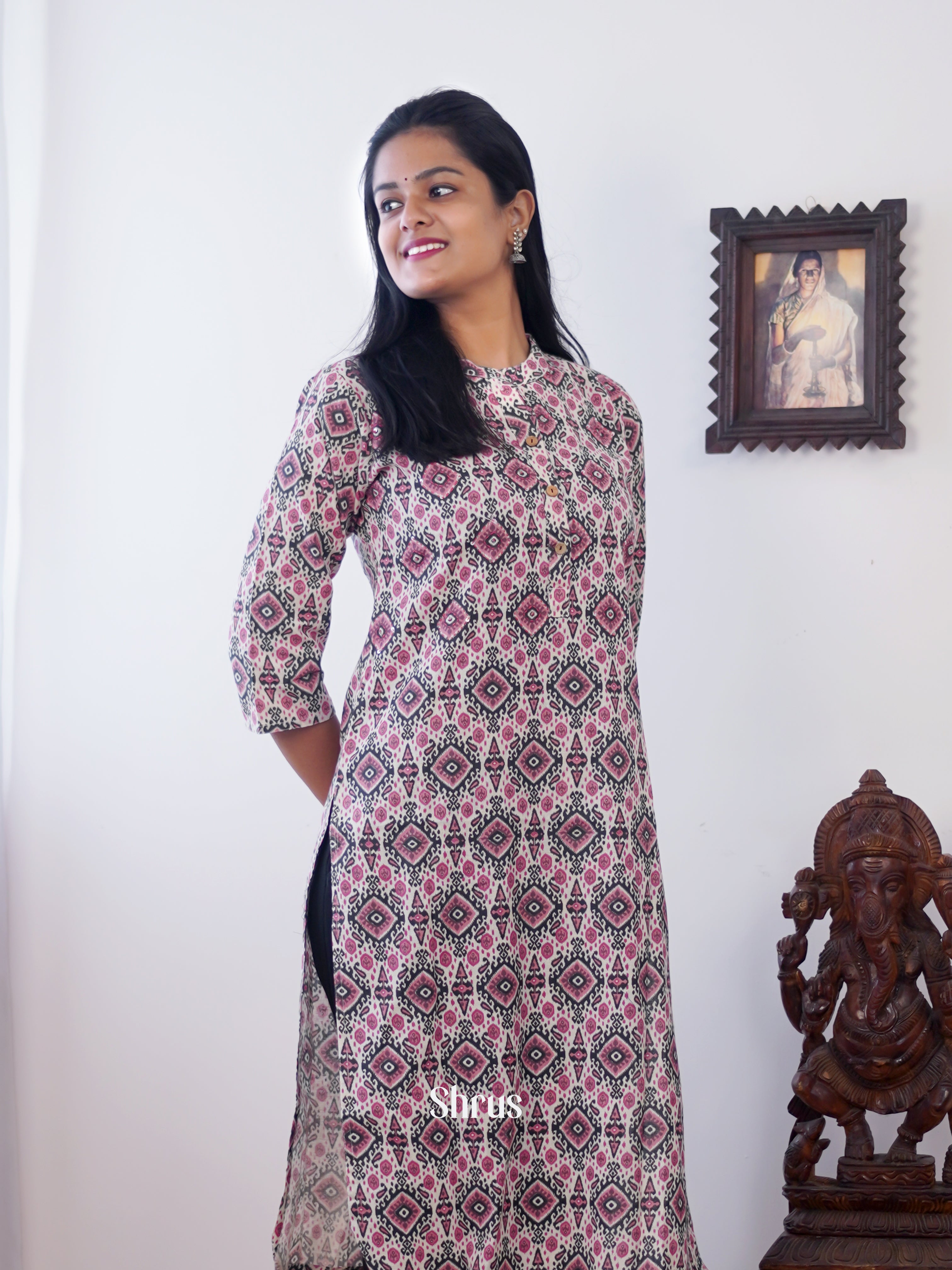 Grey - Readymade Kurti