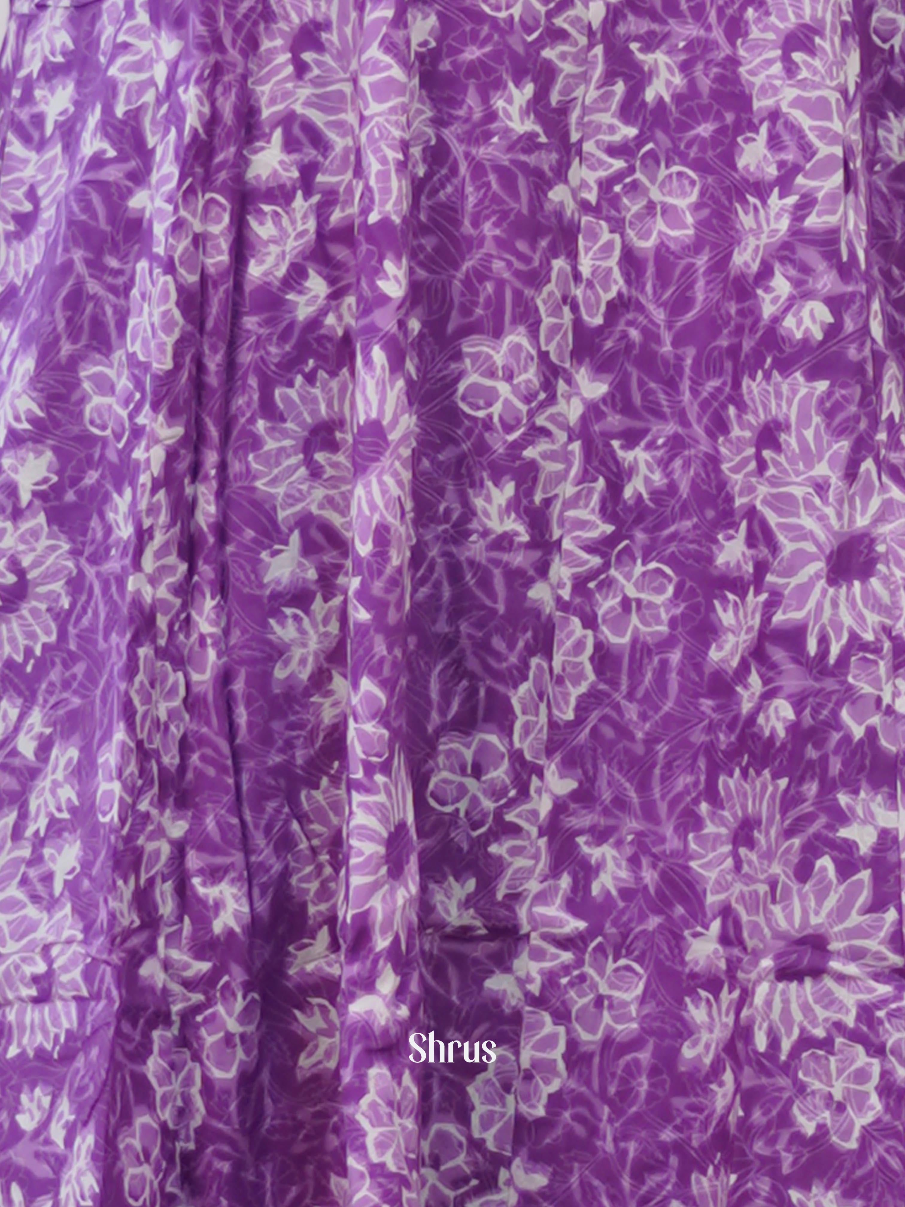 Purple - Readymade kurti