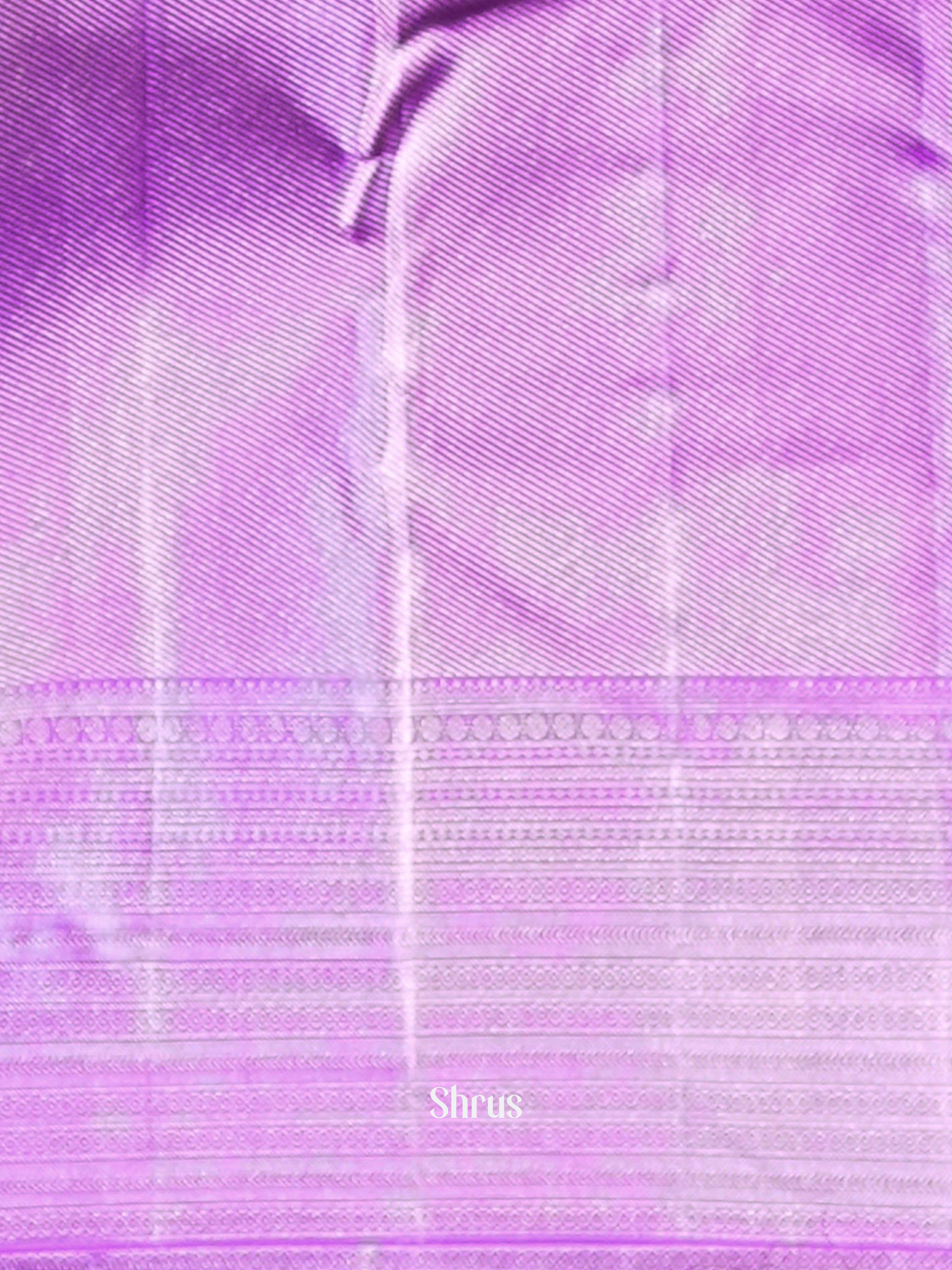 Violet - Kanchipuram silk Saree