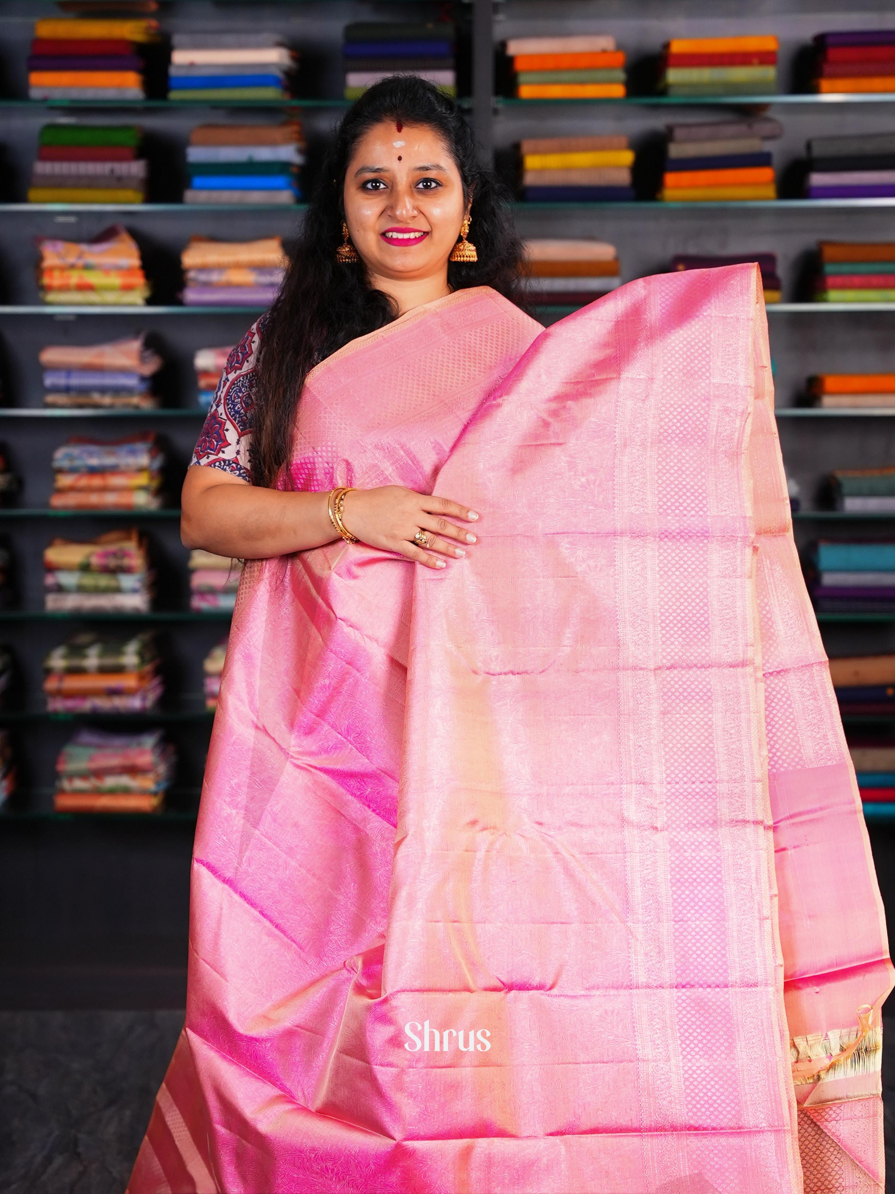 CIS04007 - Kanchipuram silk Saree