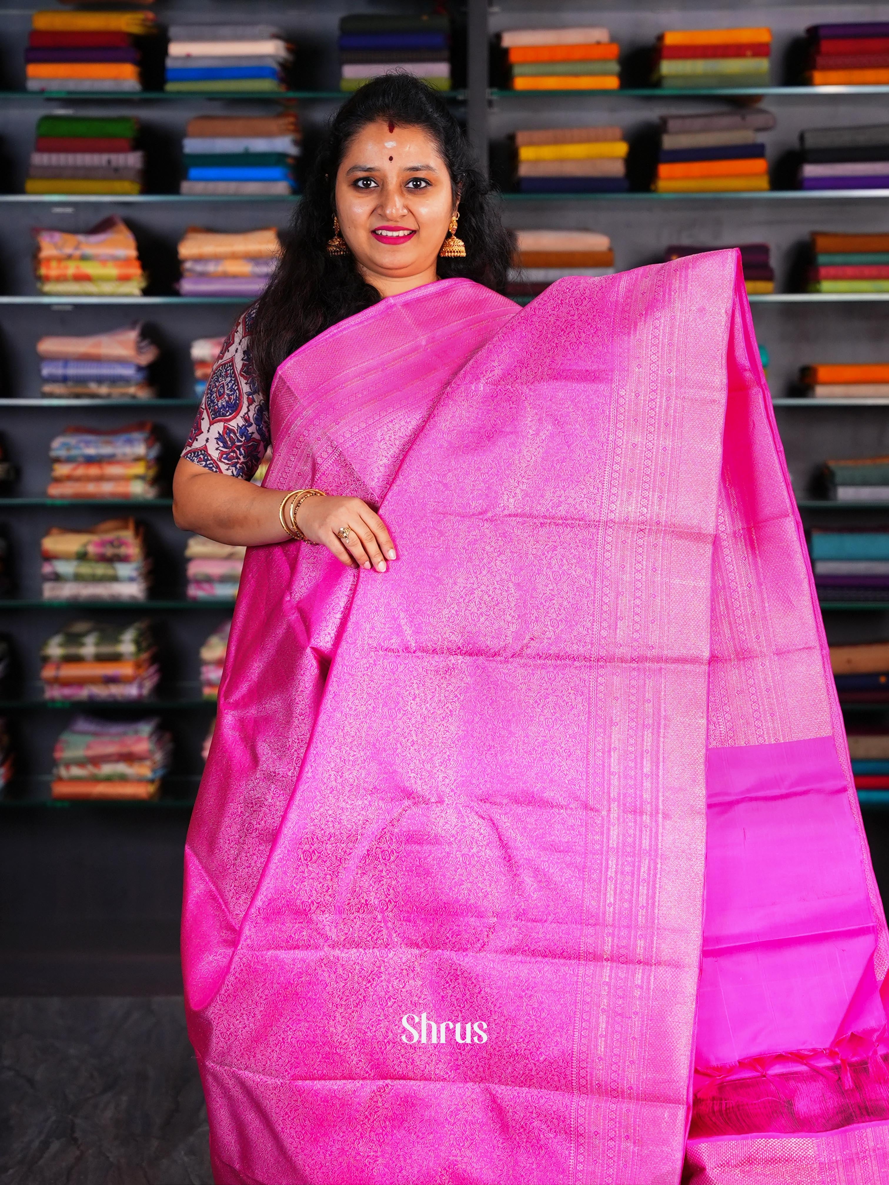 CIS04008 - Kanchipuram silk Saree