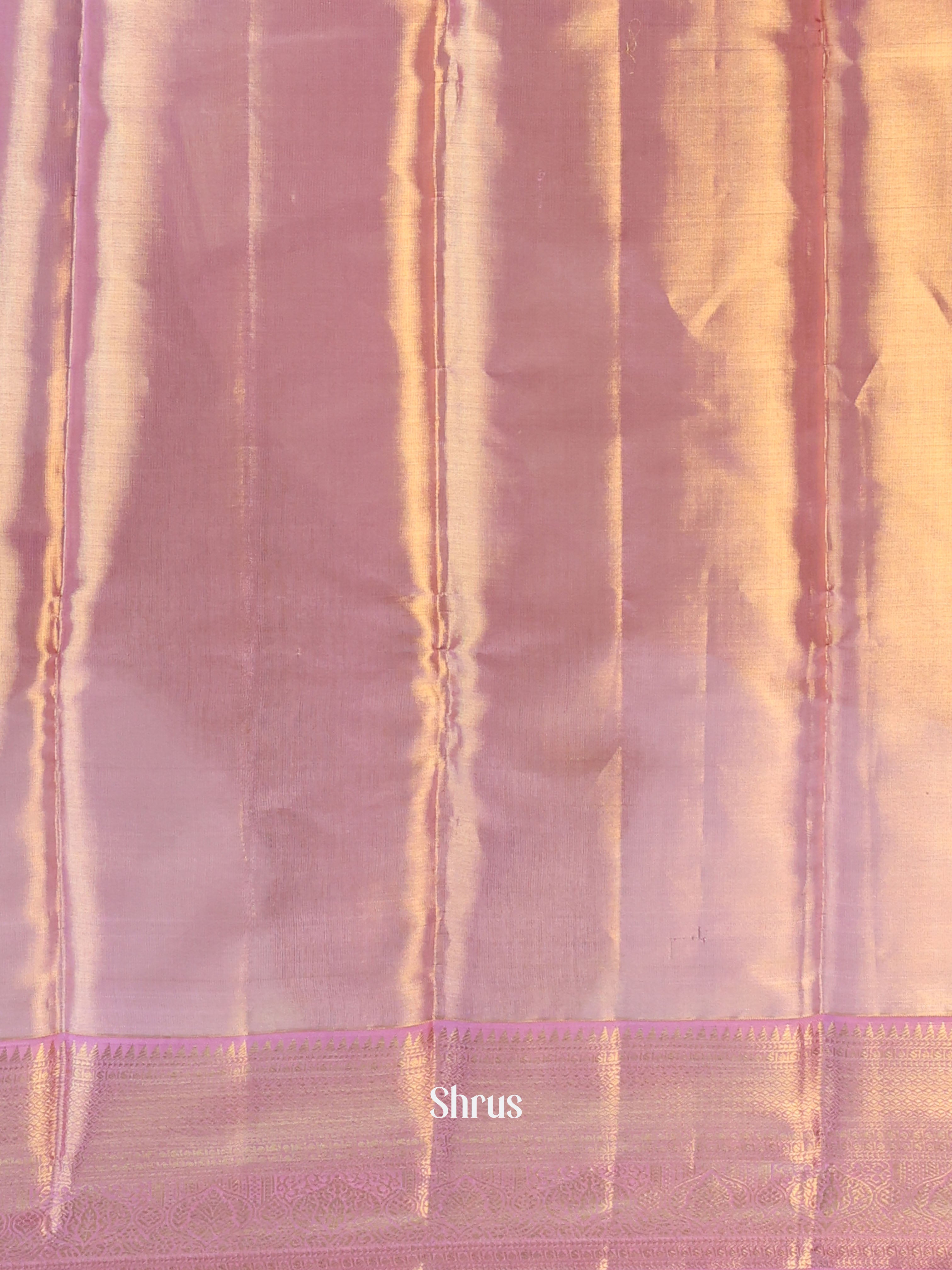 Pink - Kanchipuram silk Saree