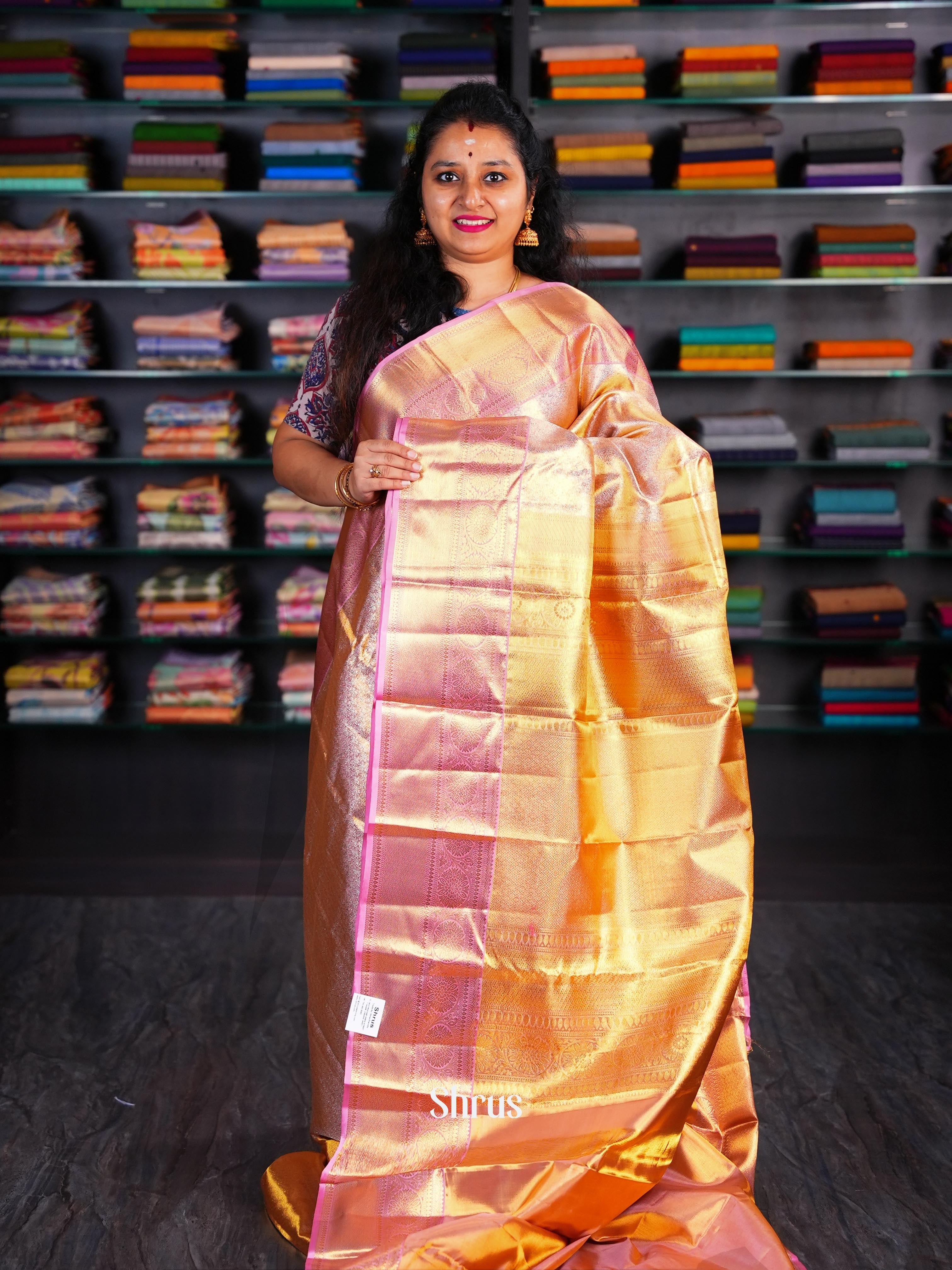 CIS04013 - Kanchipuram silk Saree