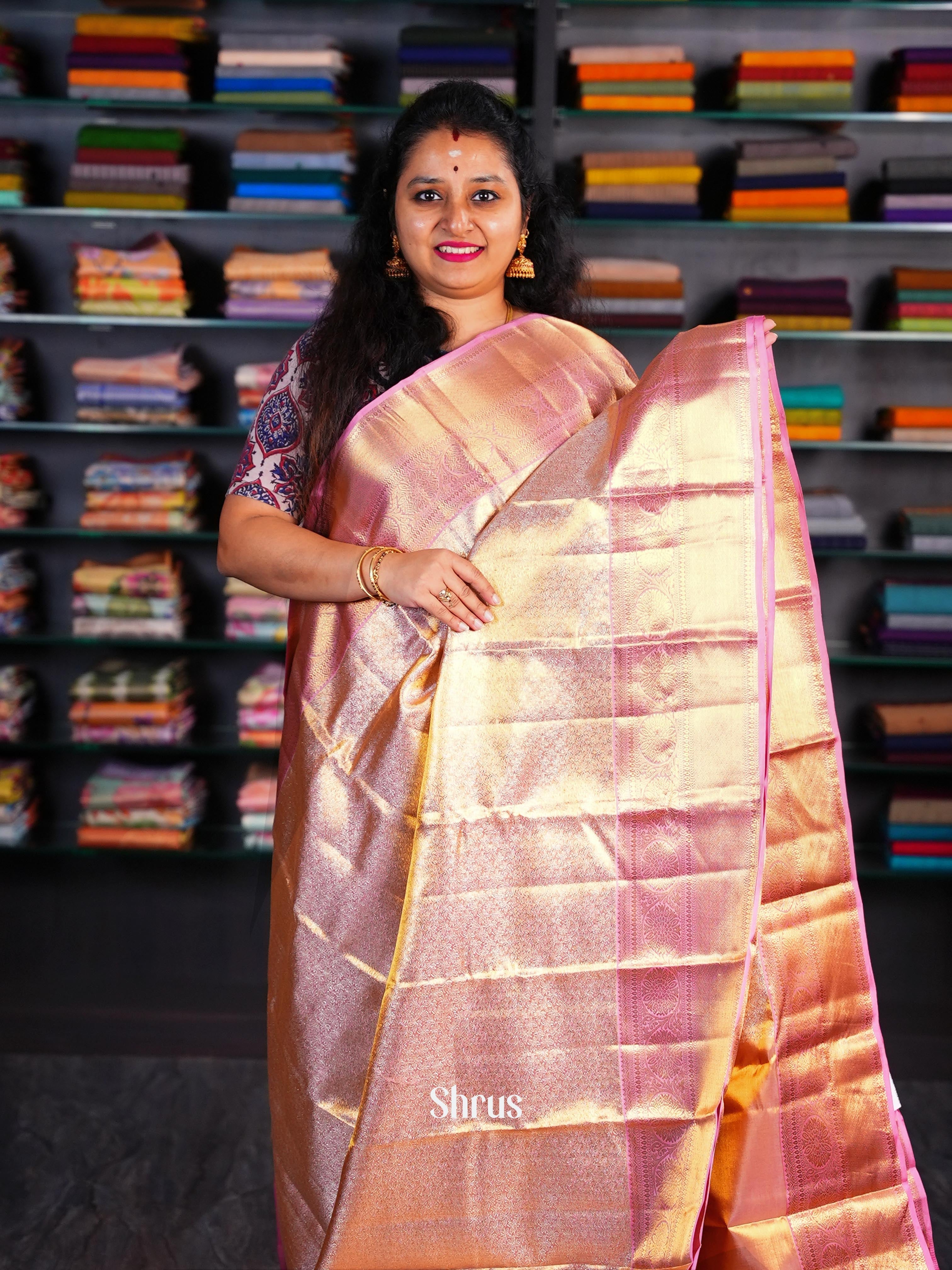 CIS04013 - Kanchipuram silk Saree