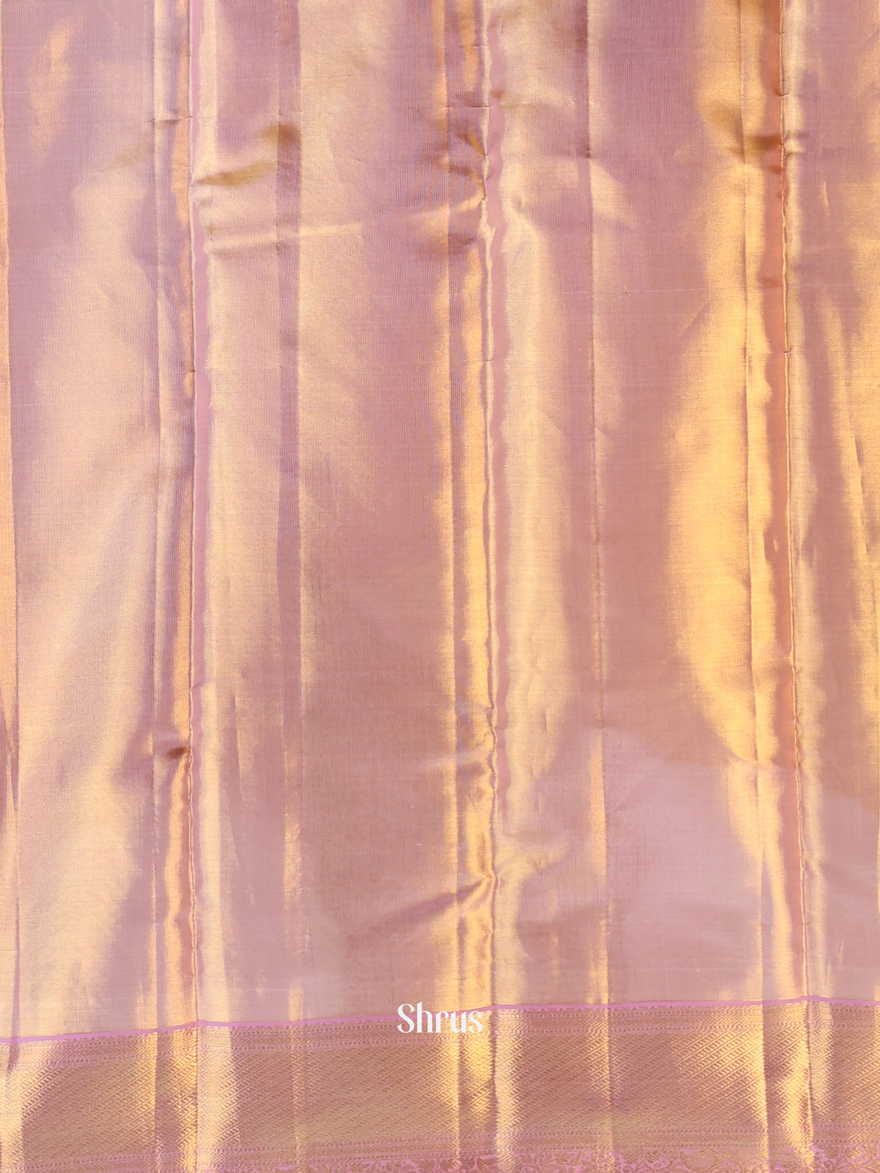 Pink - Kanchipuram silk  Saree