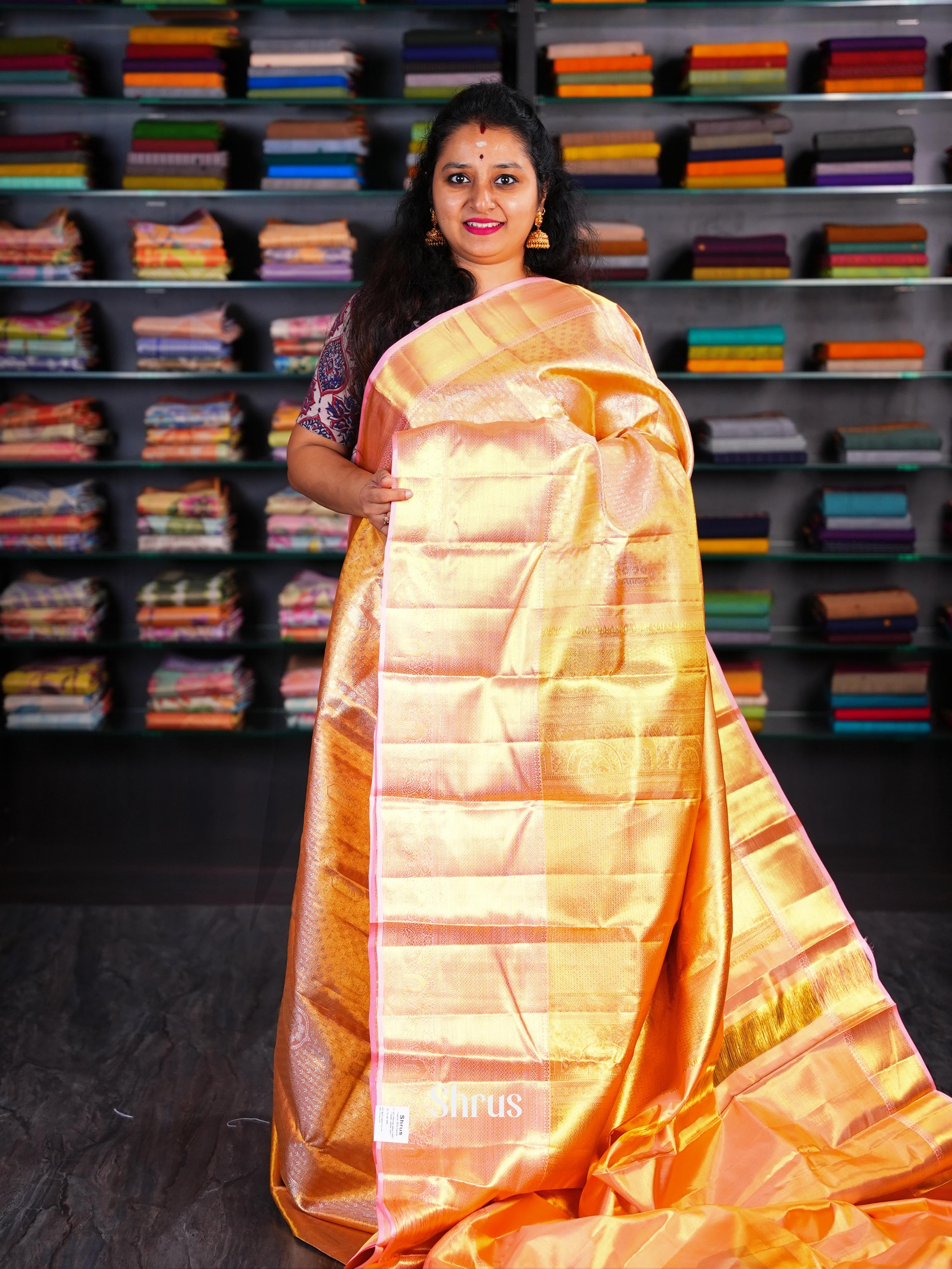 CIS04023 - Kanchipuram silk Saree