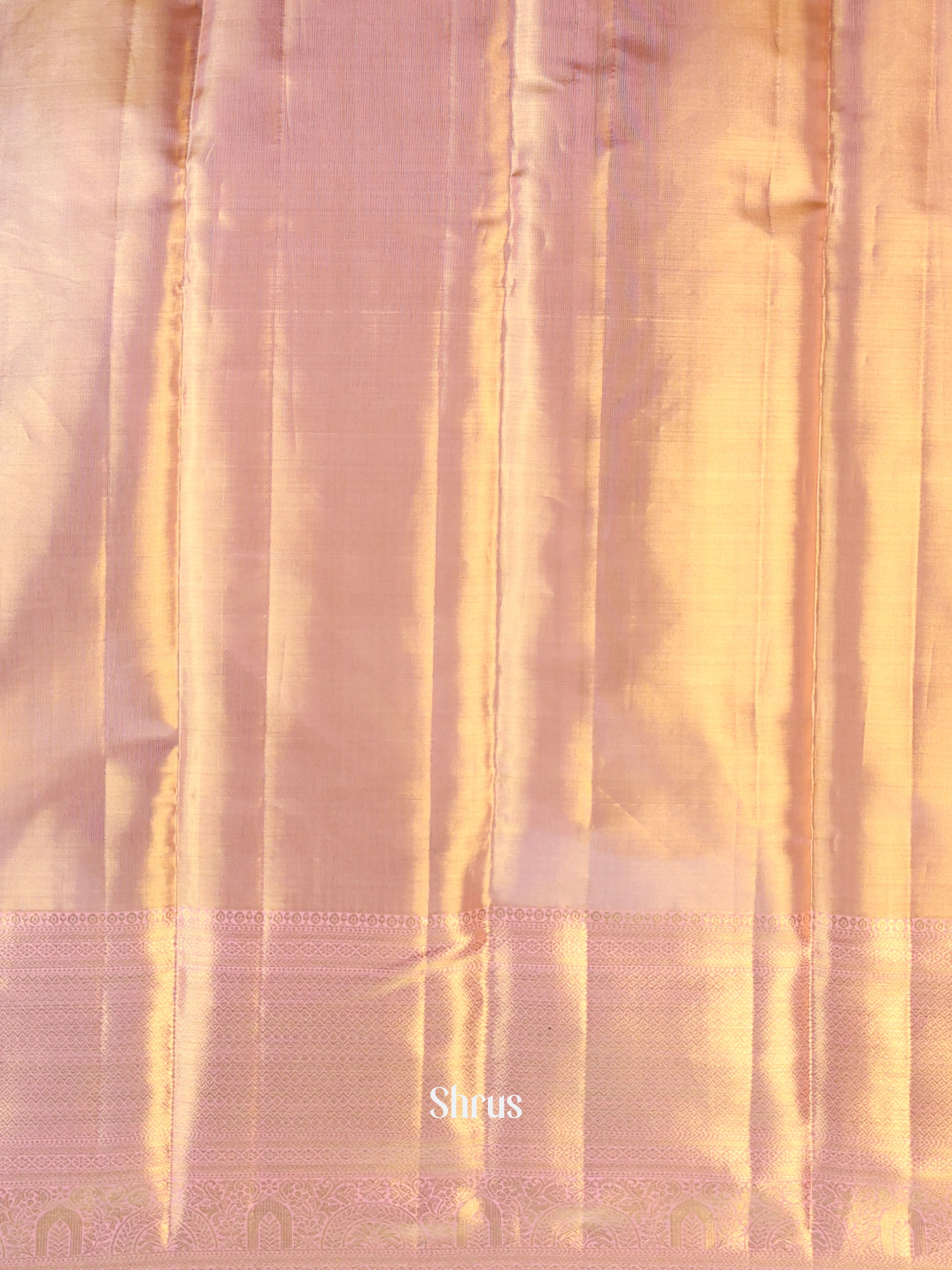 Pink & Gold - Kanchipuram silk Saree