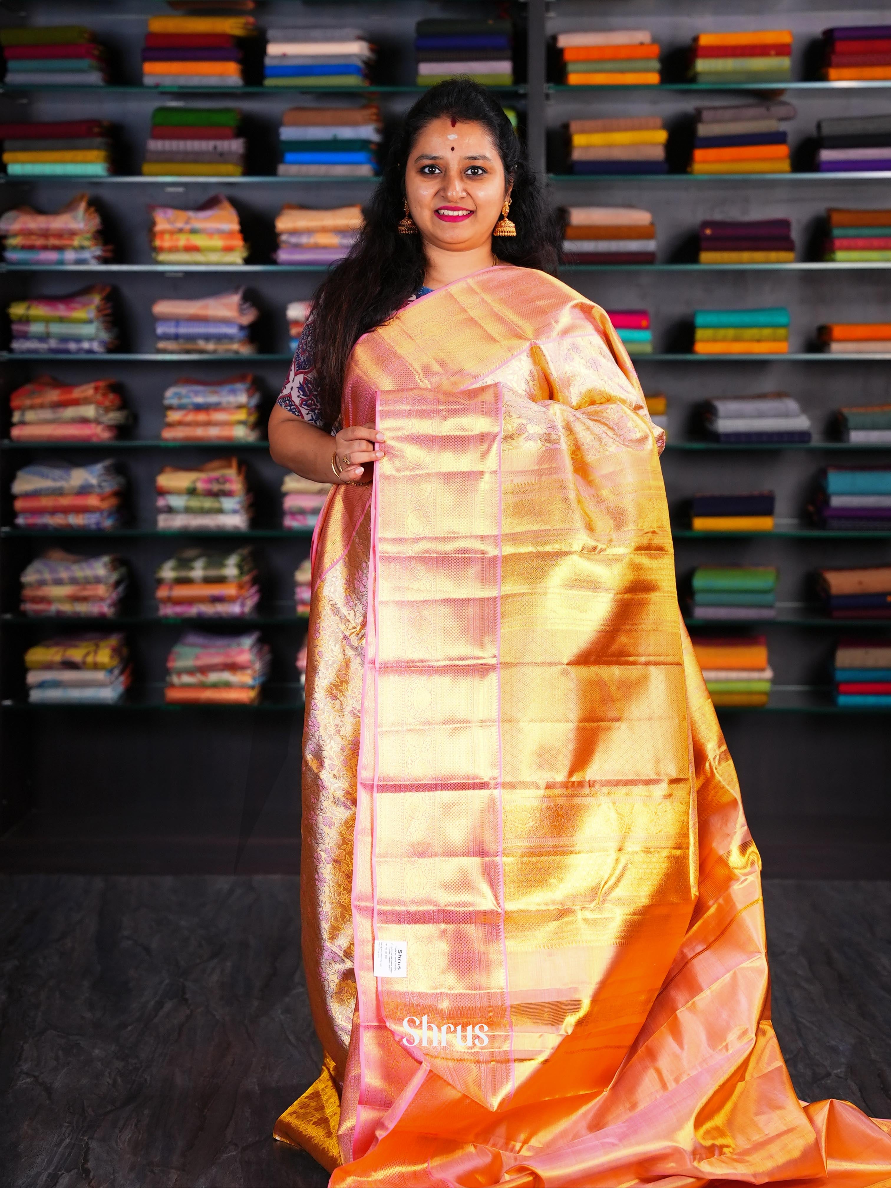 CIS04024 - Kanchipuram silk Saree