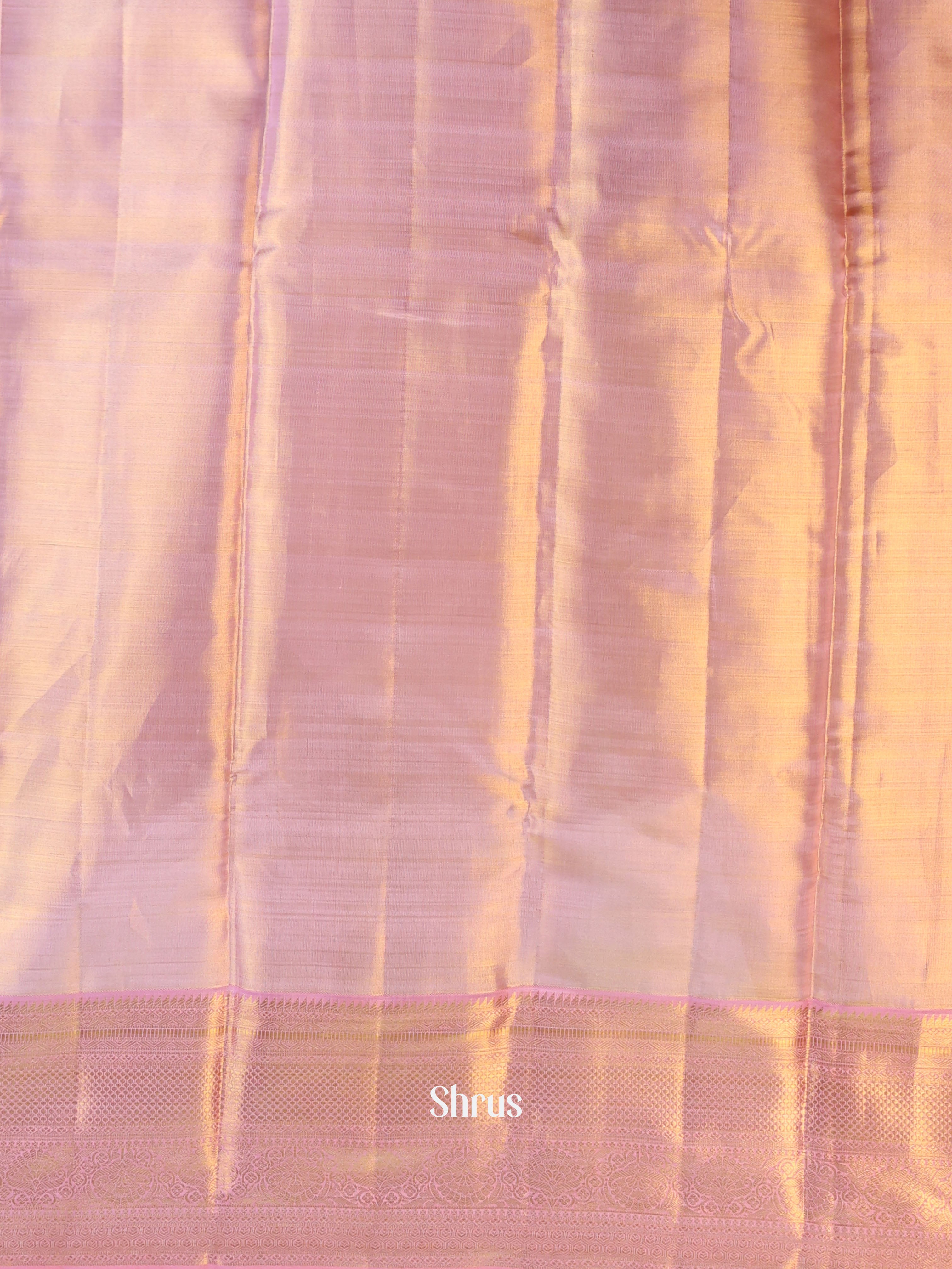 Pink & Gold - Kanchipuram silk Saree