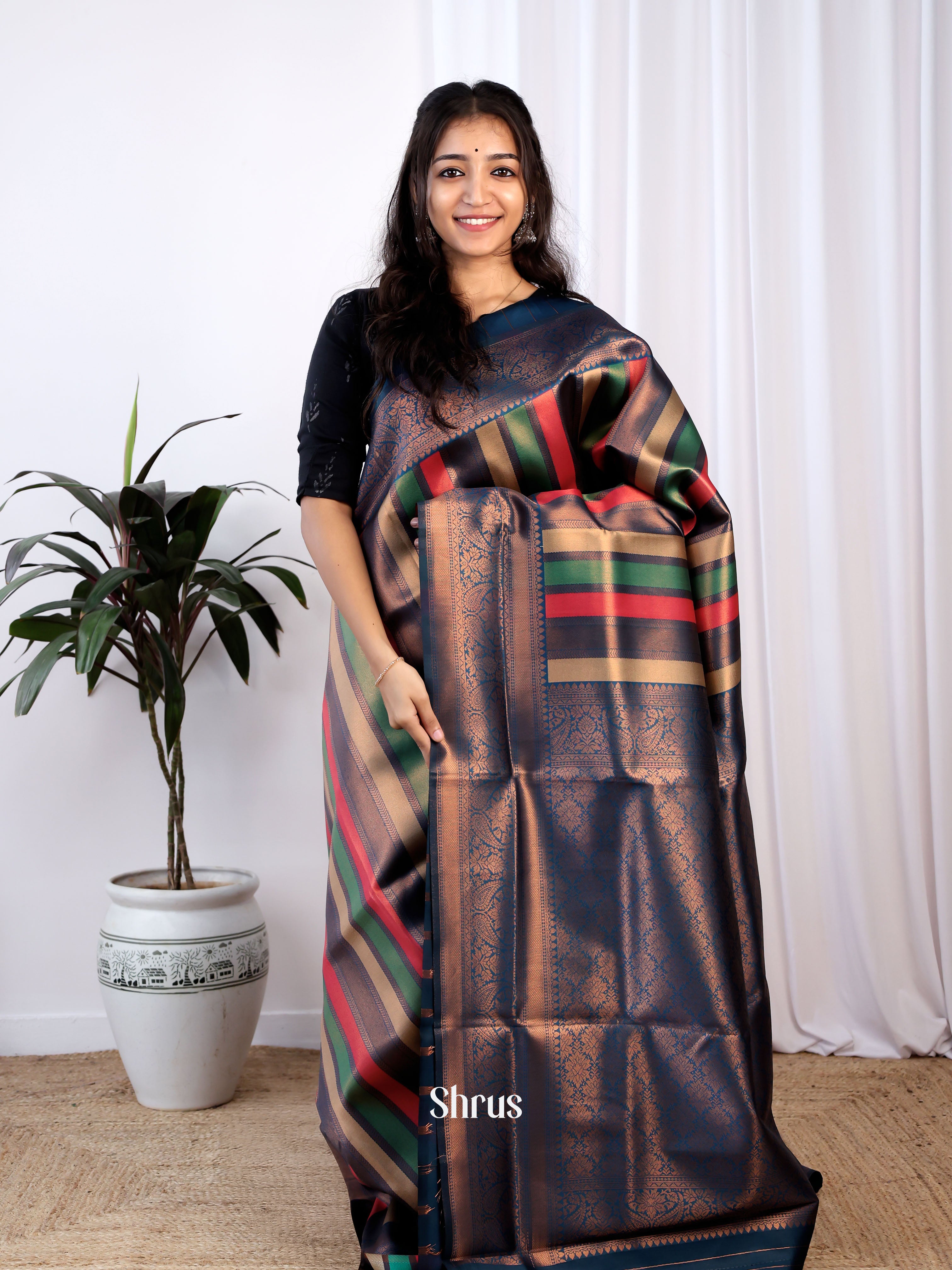 CIS04038 - Semi KanchipuramSaree