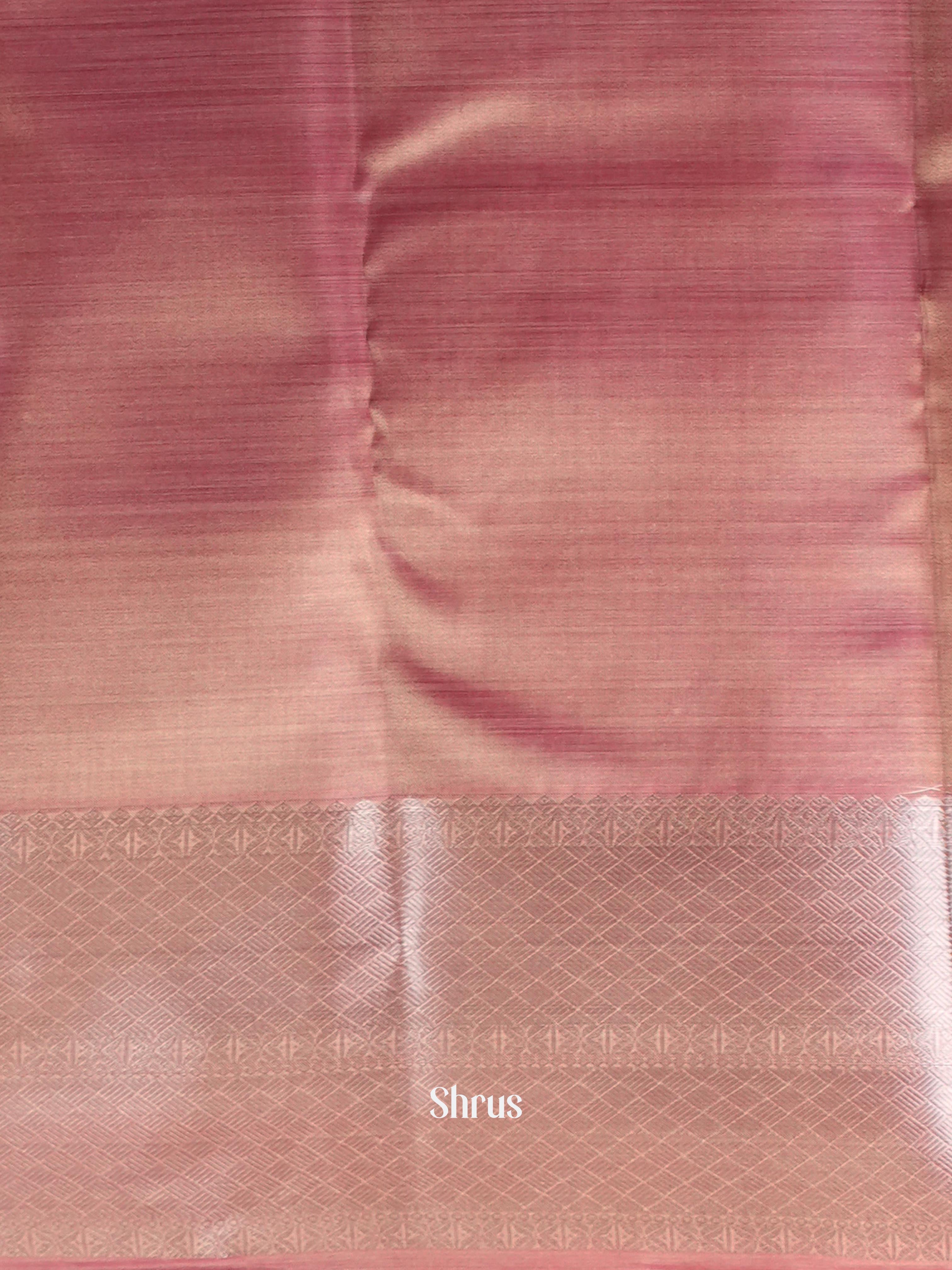 Green & Pink - Kanchipuram-halfpure Saree