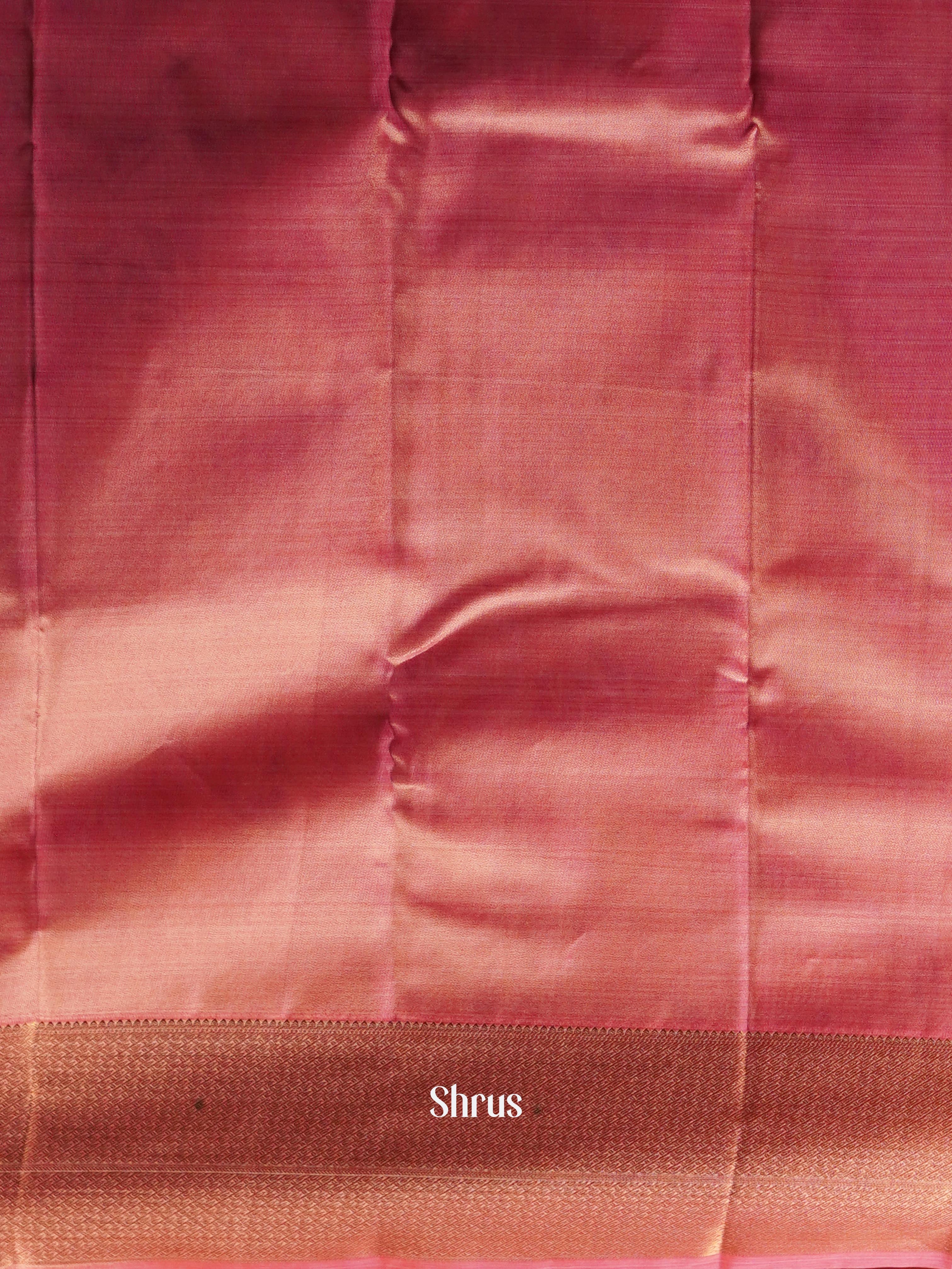 Cream - Kanchipuram-halfpure saree