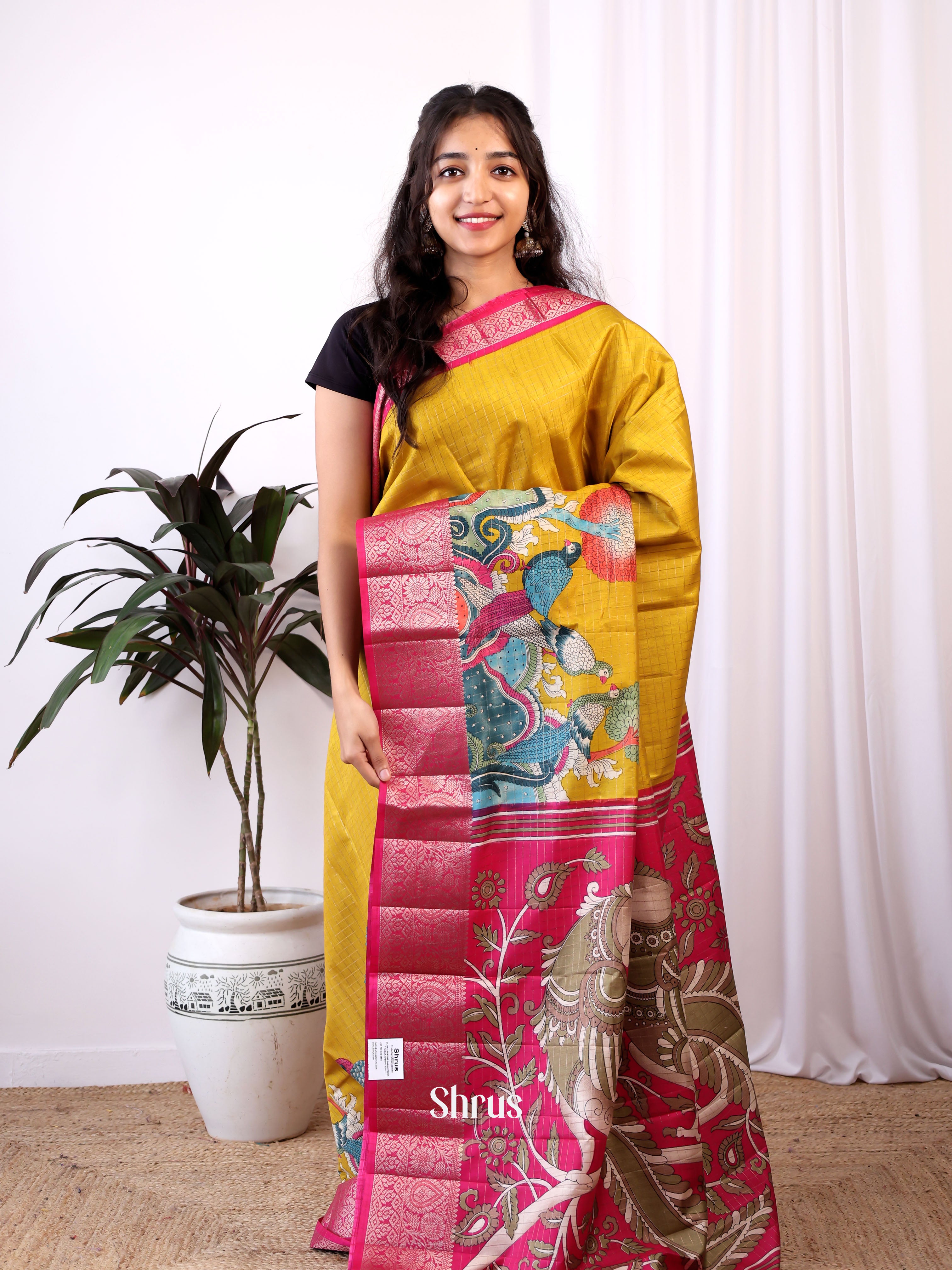 CIS04444 - Semi Tussar Saree