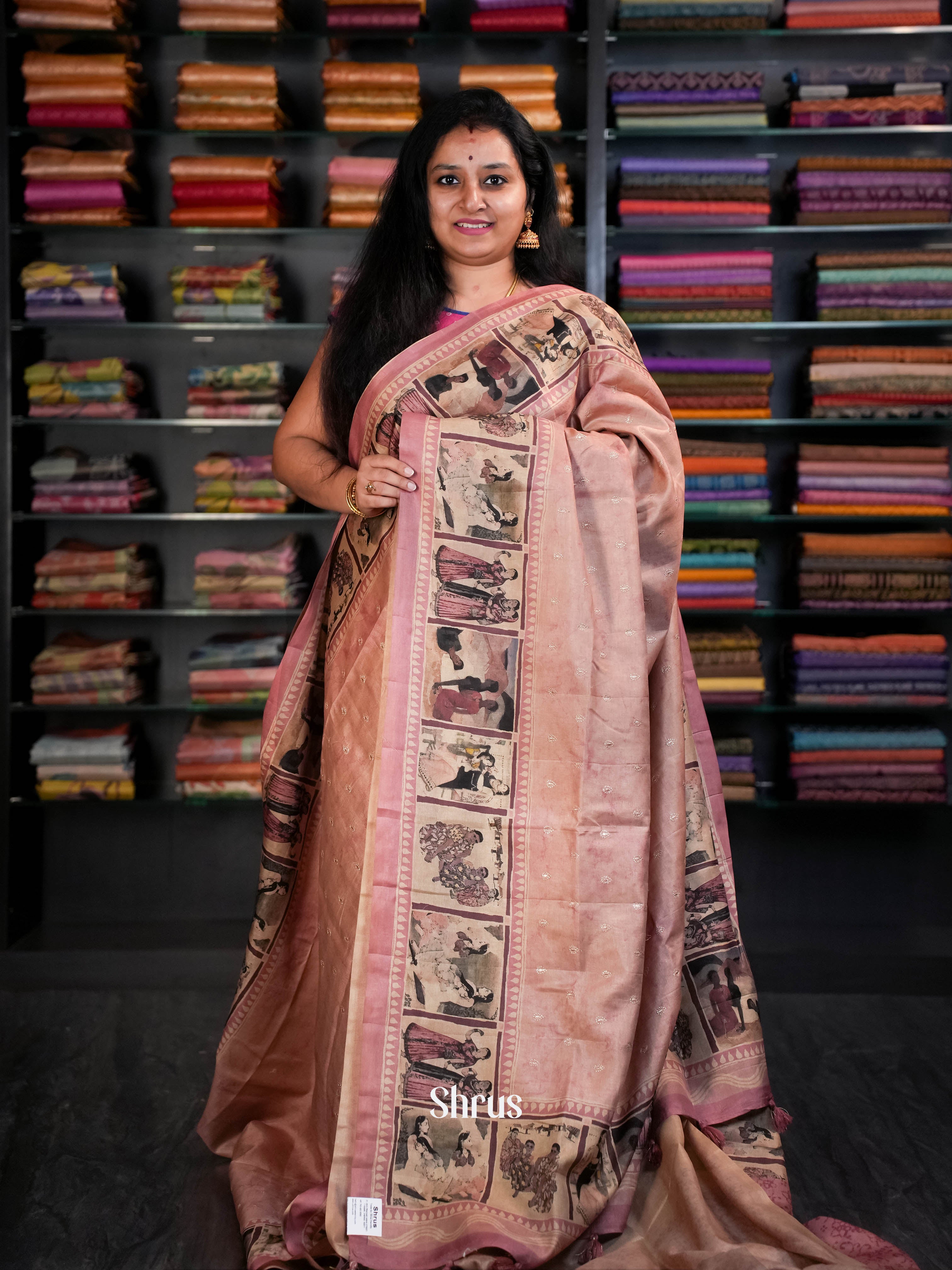 Creamy Pink  -  Moonga Silk