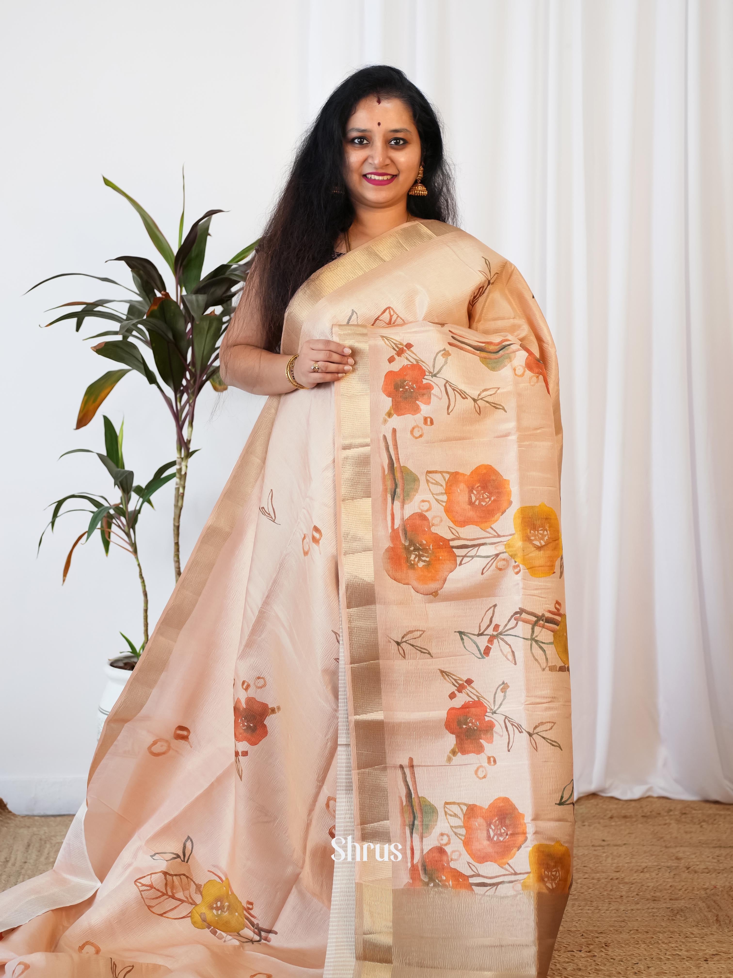 CIS04608- Bamboo Silk Saree