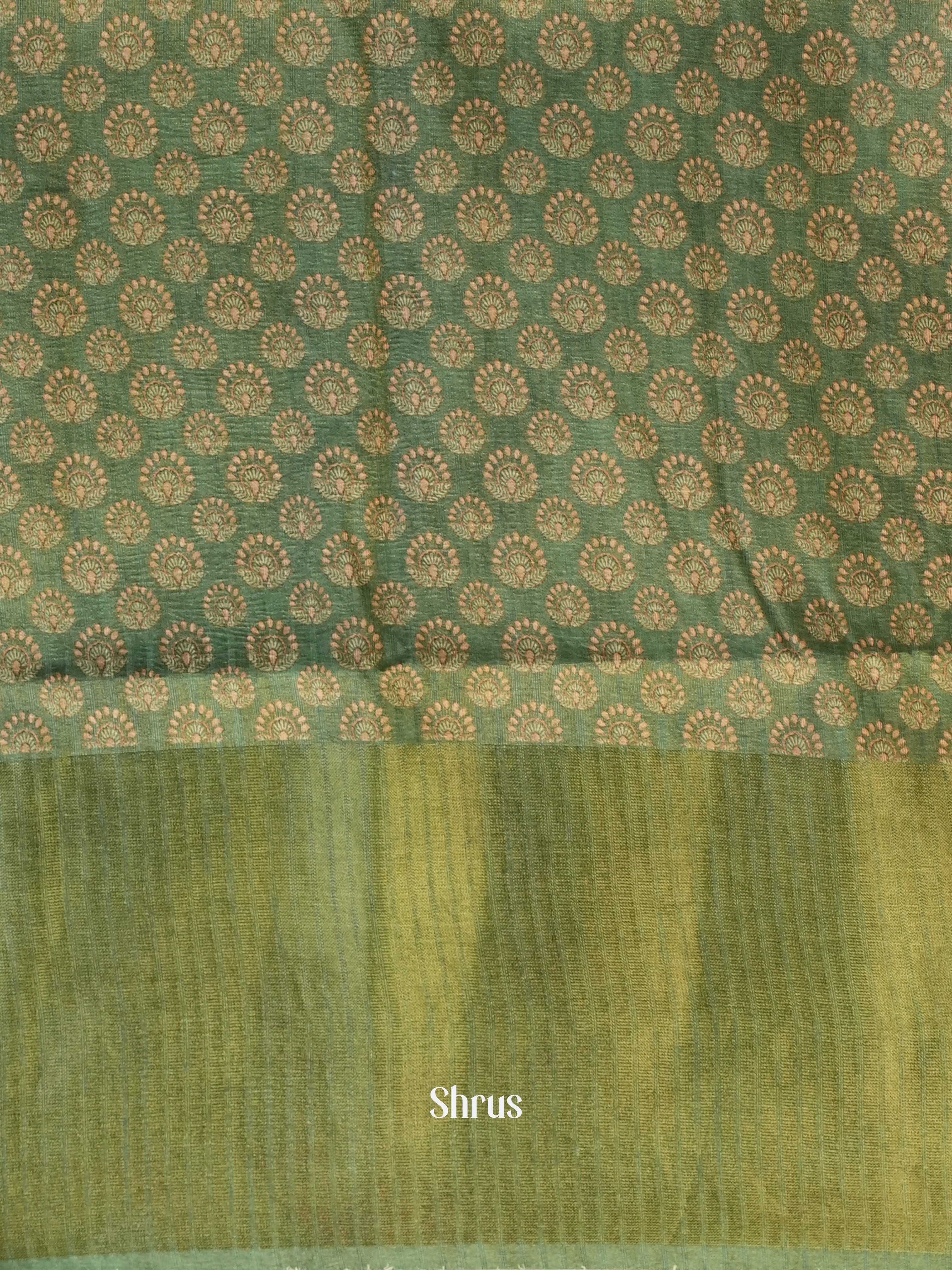 Green - Matka Cotton Saree