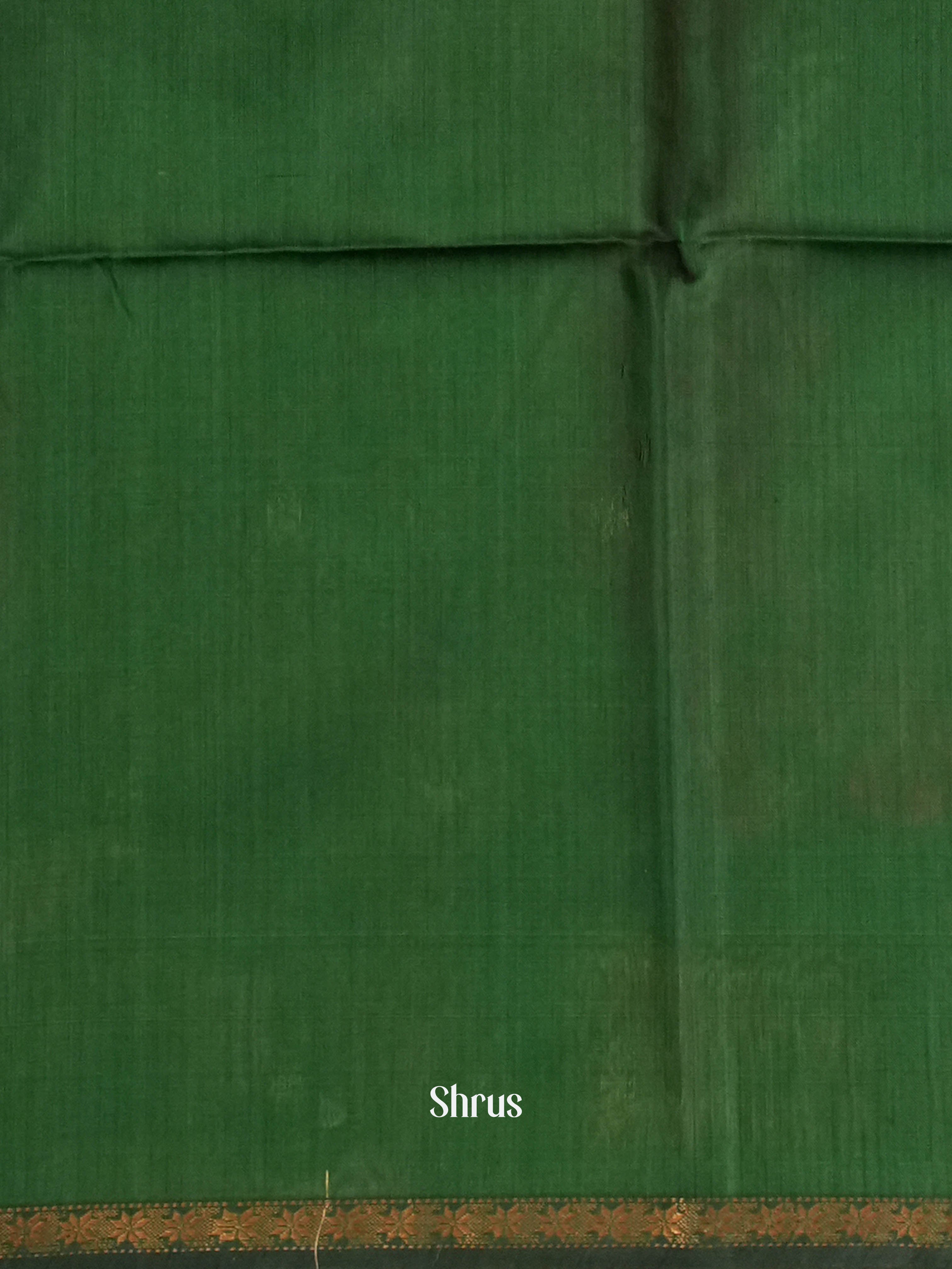 Green  - Maheshwari silkcotton Saree