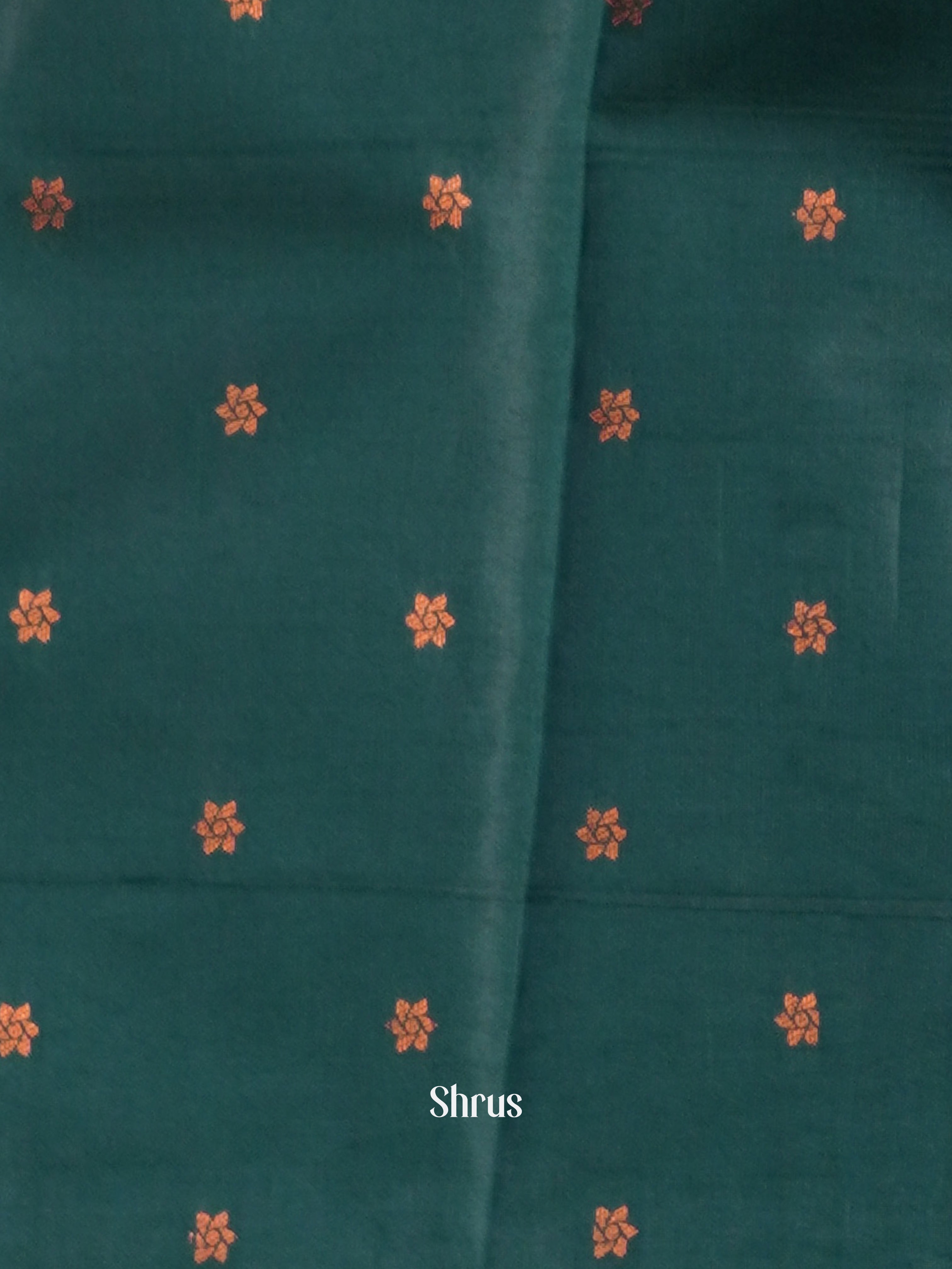 Maroon & Green - Semi Arani Silk Saree