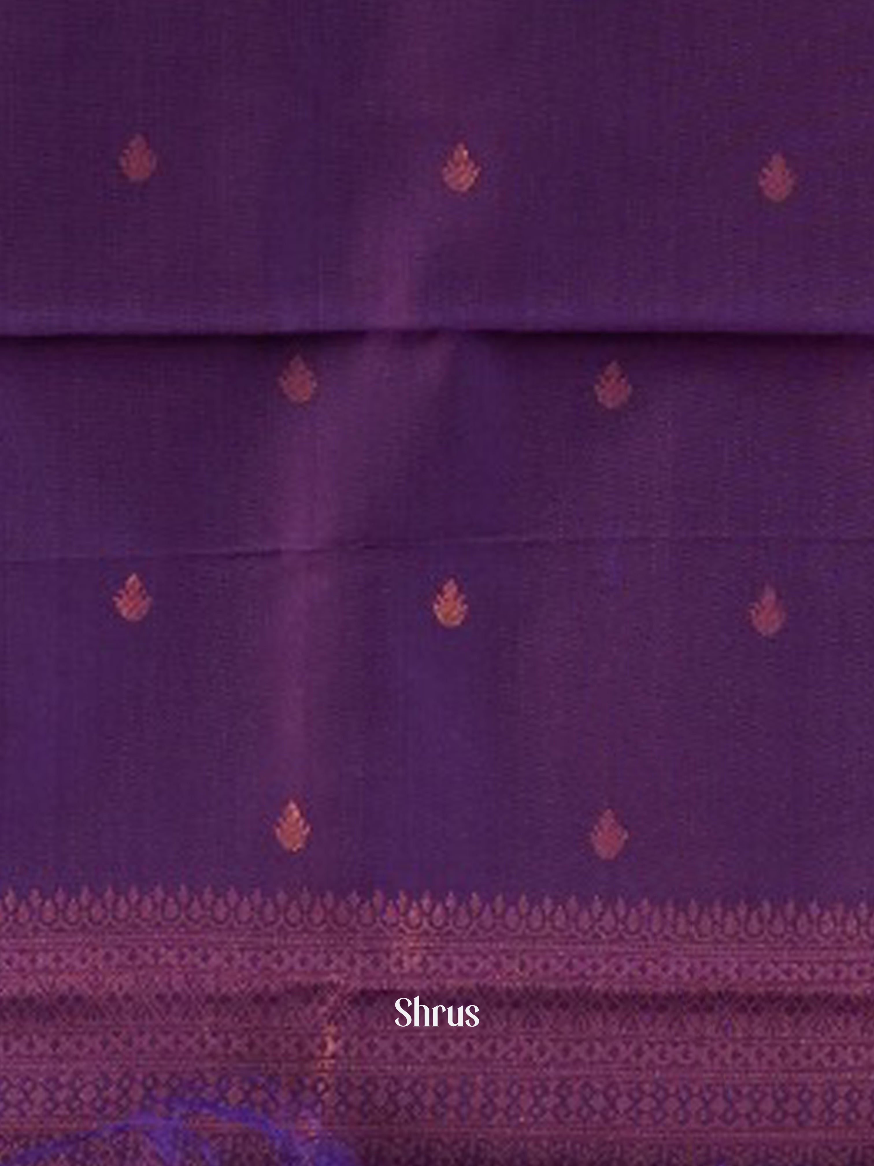 Majenta - Semi Arani Silk Saree