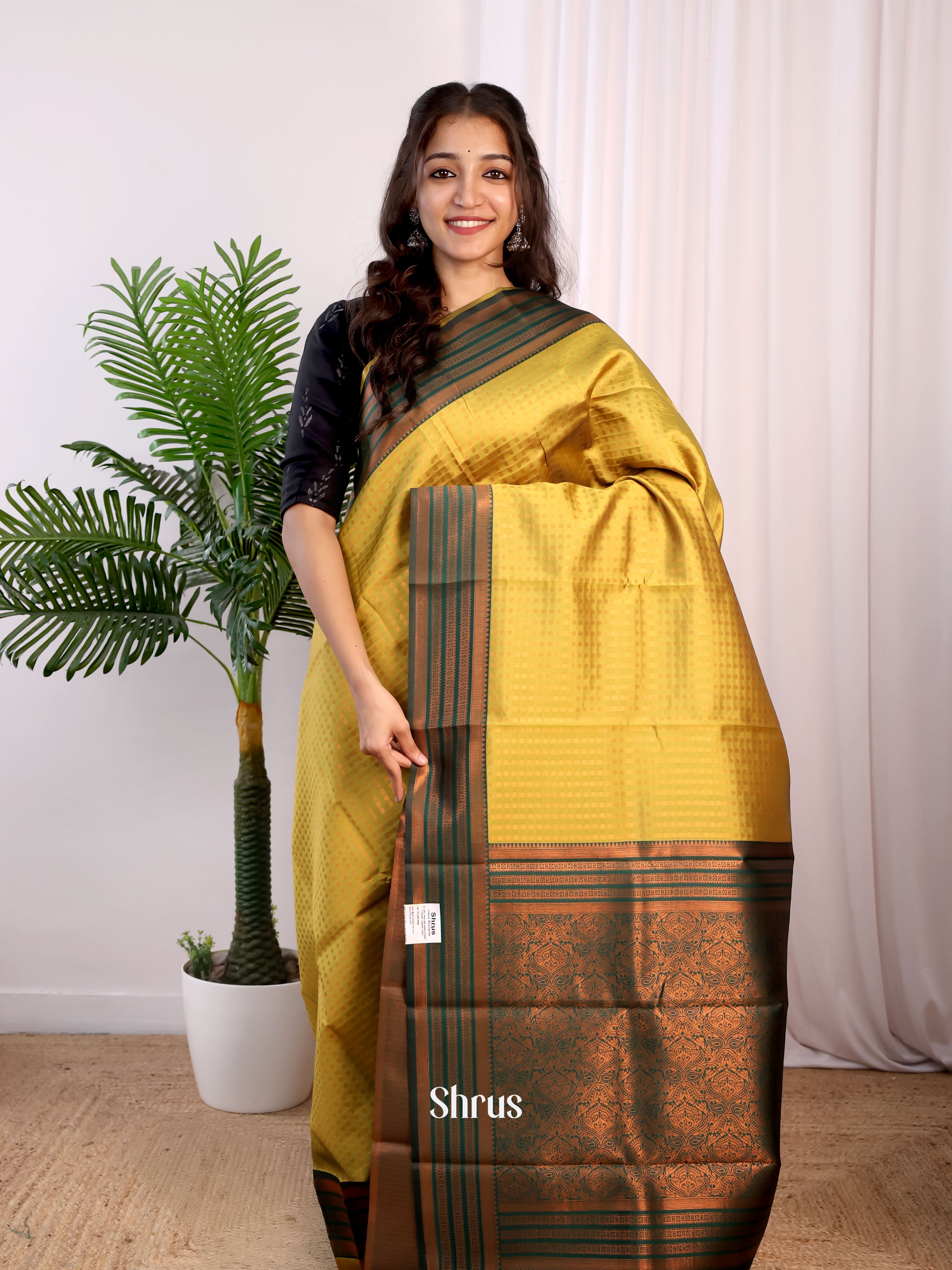 CIS05559 - Semi Arani Silk Saree - Shop on Shrus.com