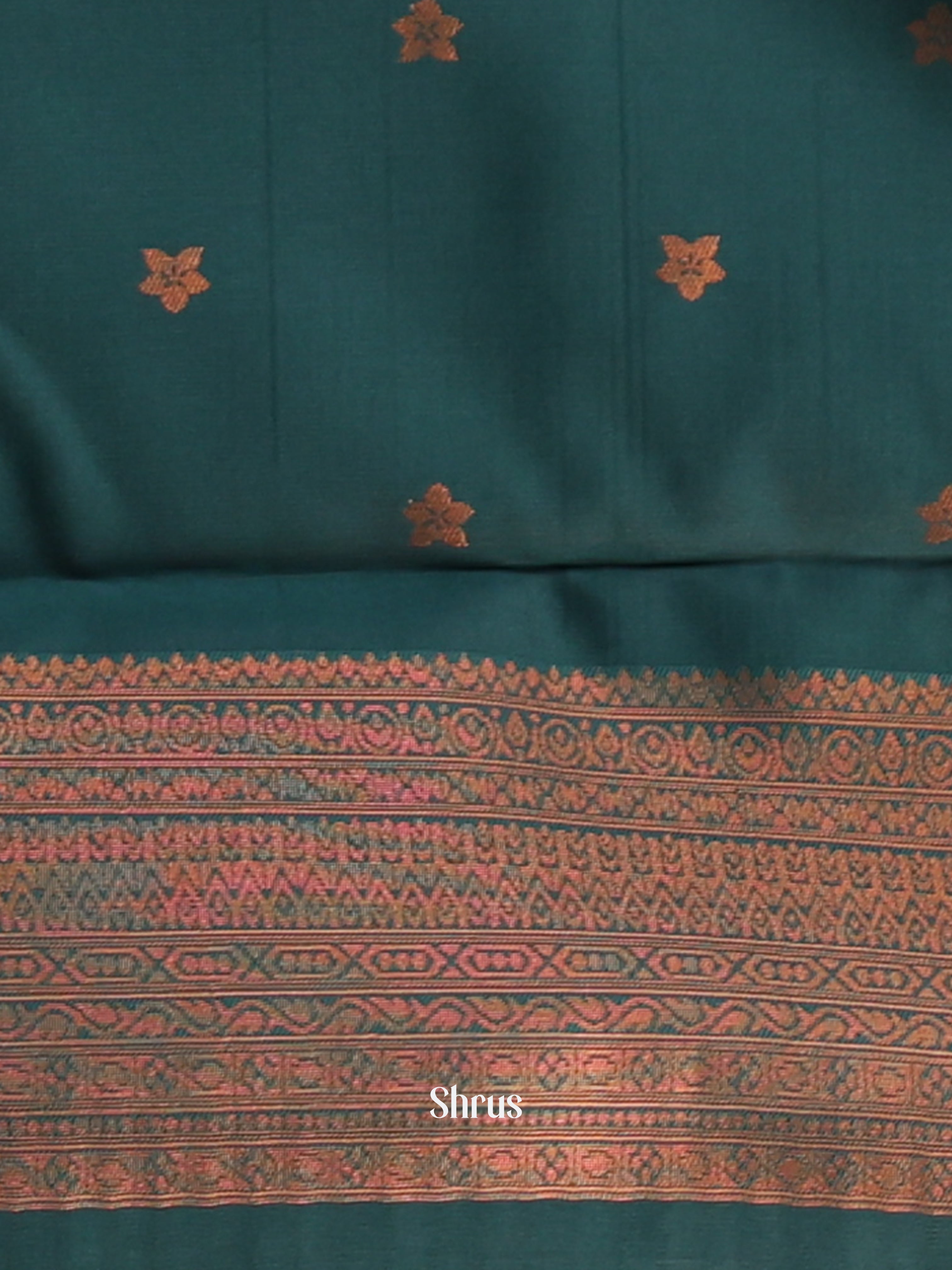 Deep Purple & Green - Semi Arani Silk Saree