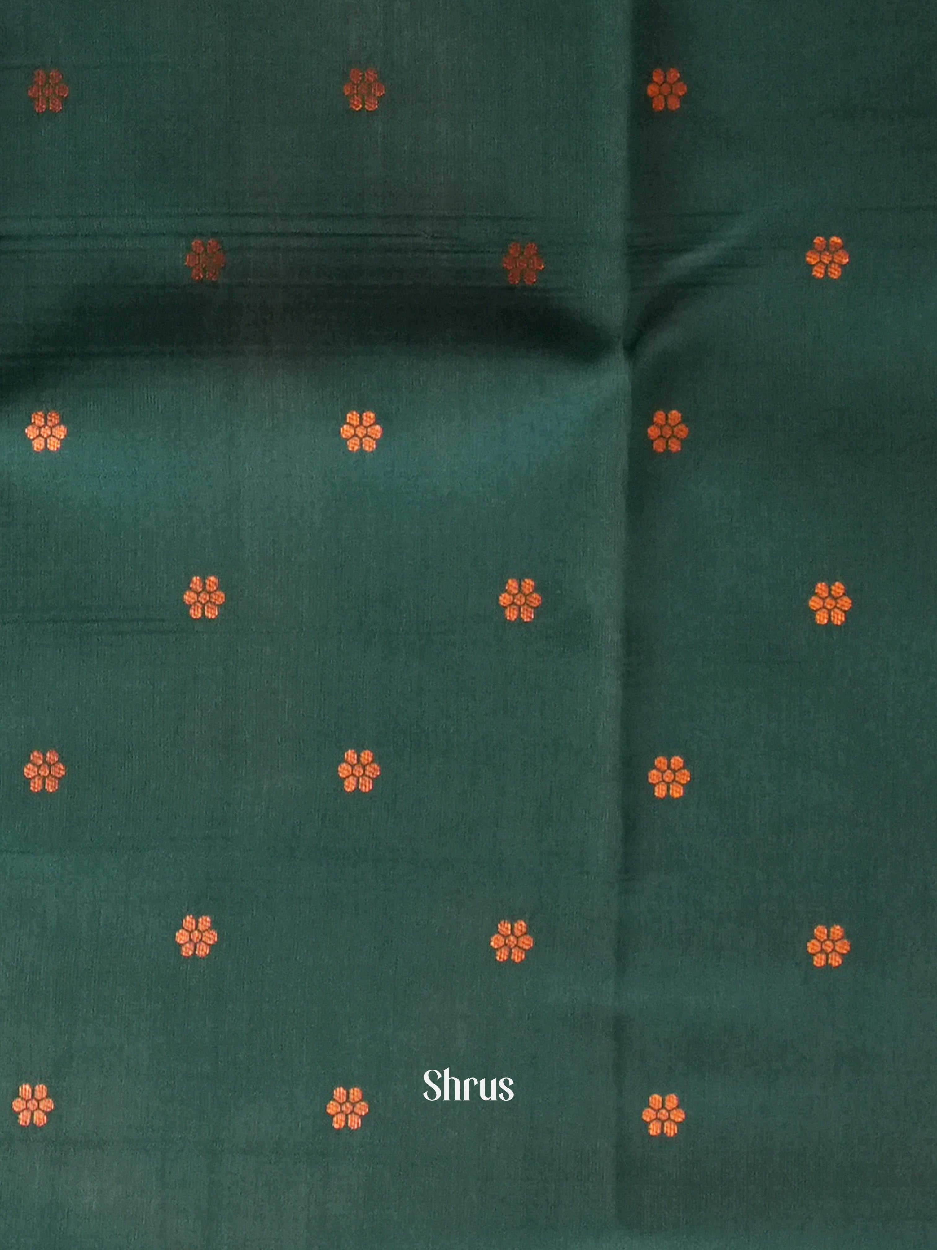 Purple & Green- Semi Arani Silk Saree