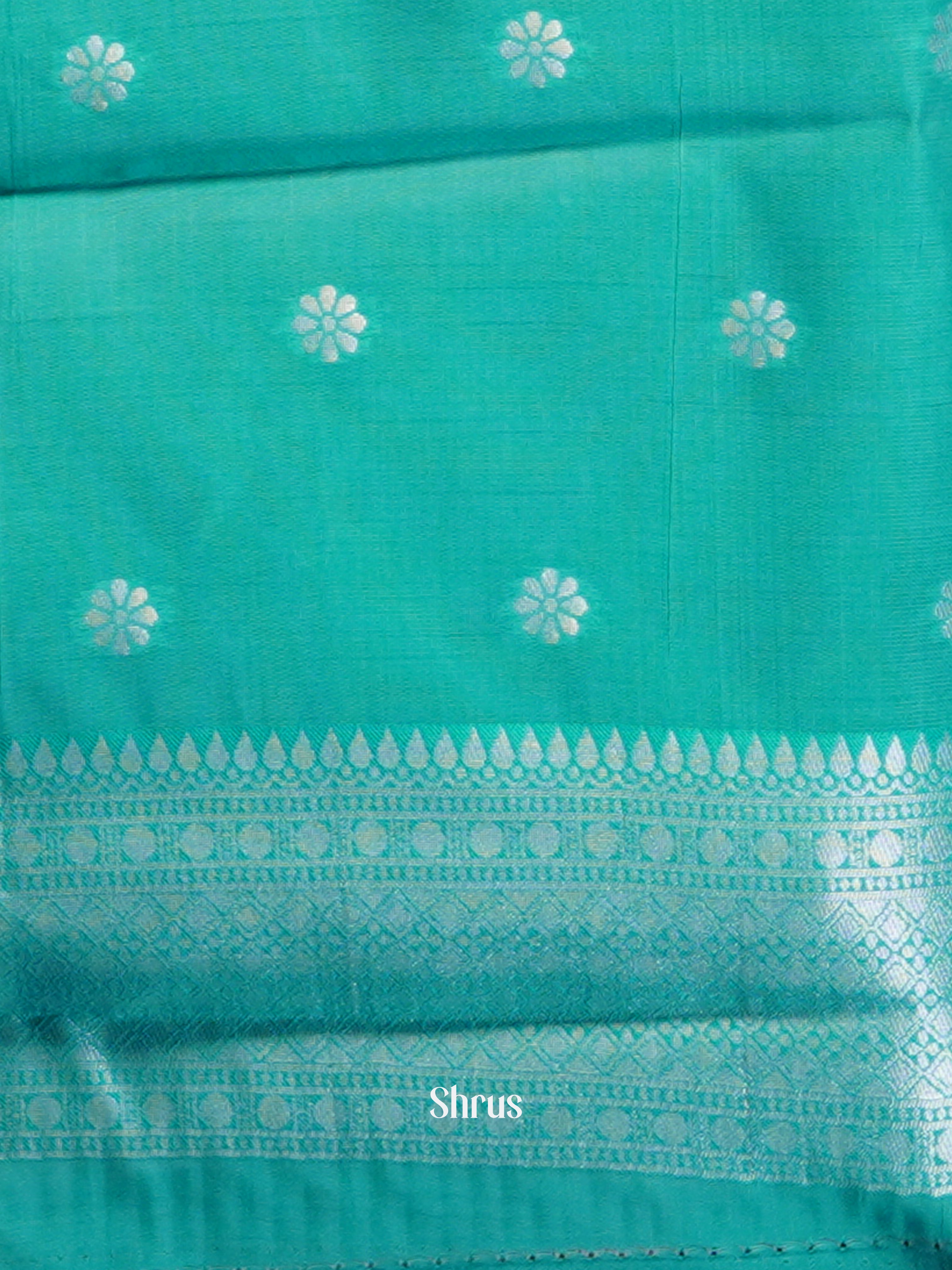 Yellow & Green - Semi Arani Silk Saree