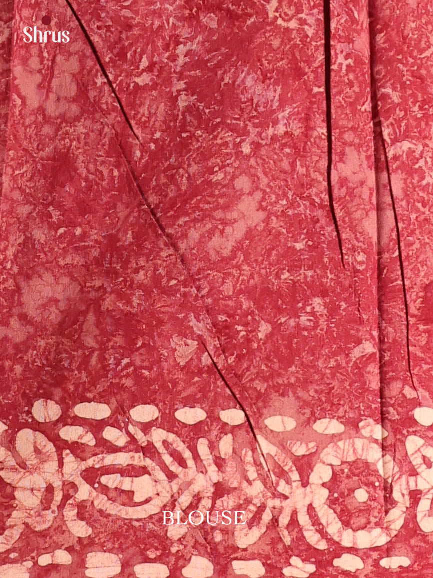 Onion Peel - Jaipur cotton Saree - Shop on Shrus.com