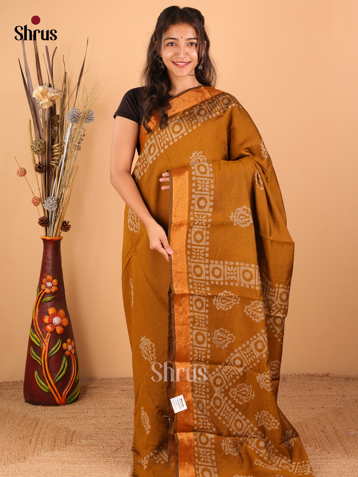 Mustrad - Semi Chanderi - CIS06138 - Shop on Shrus.com