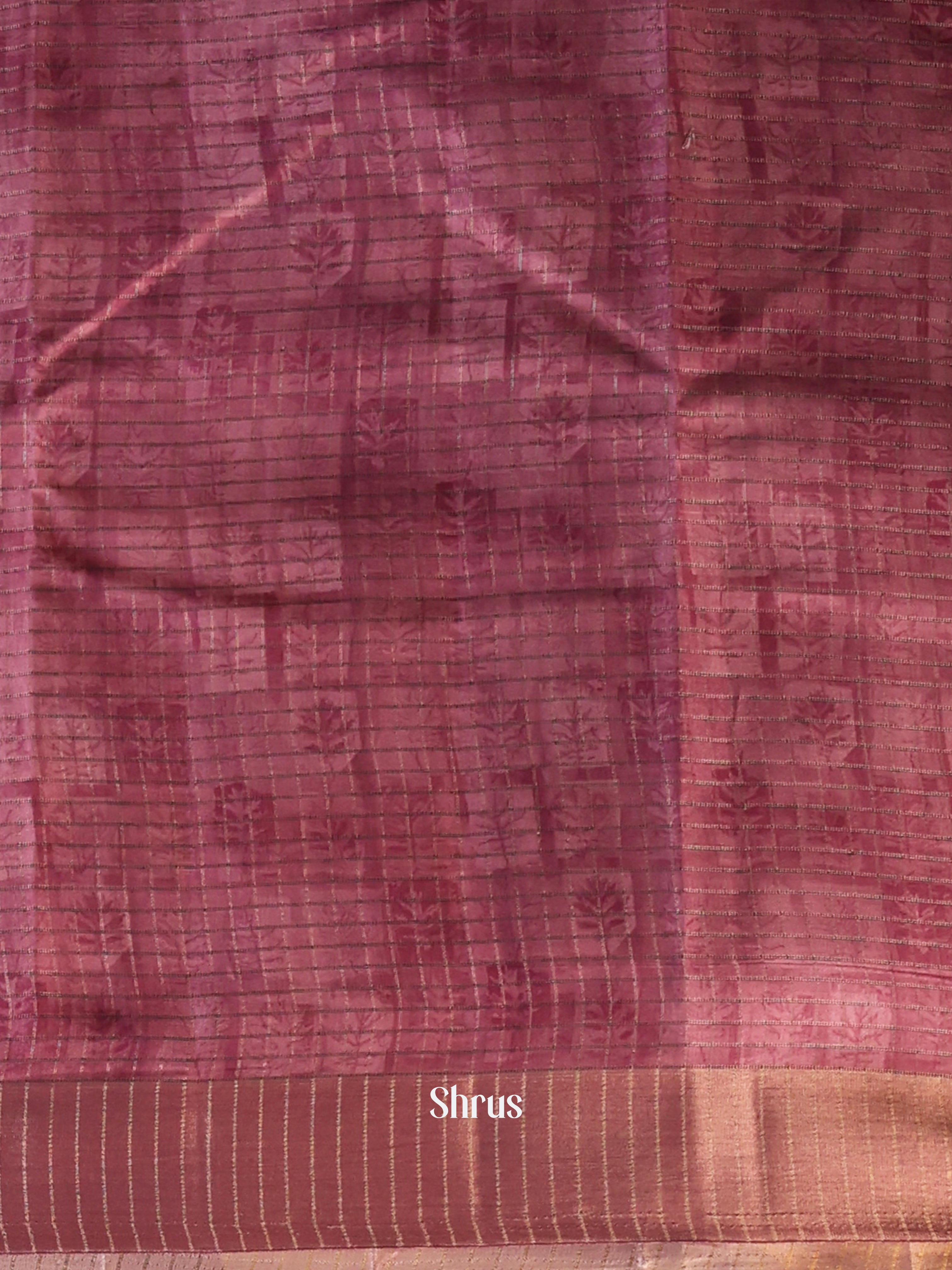 Onion Peel - Semi Tussar Saree