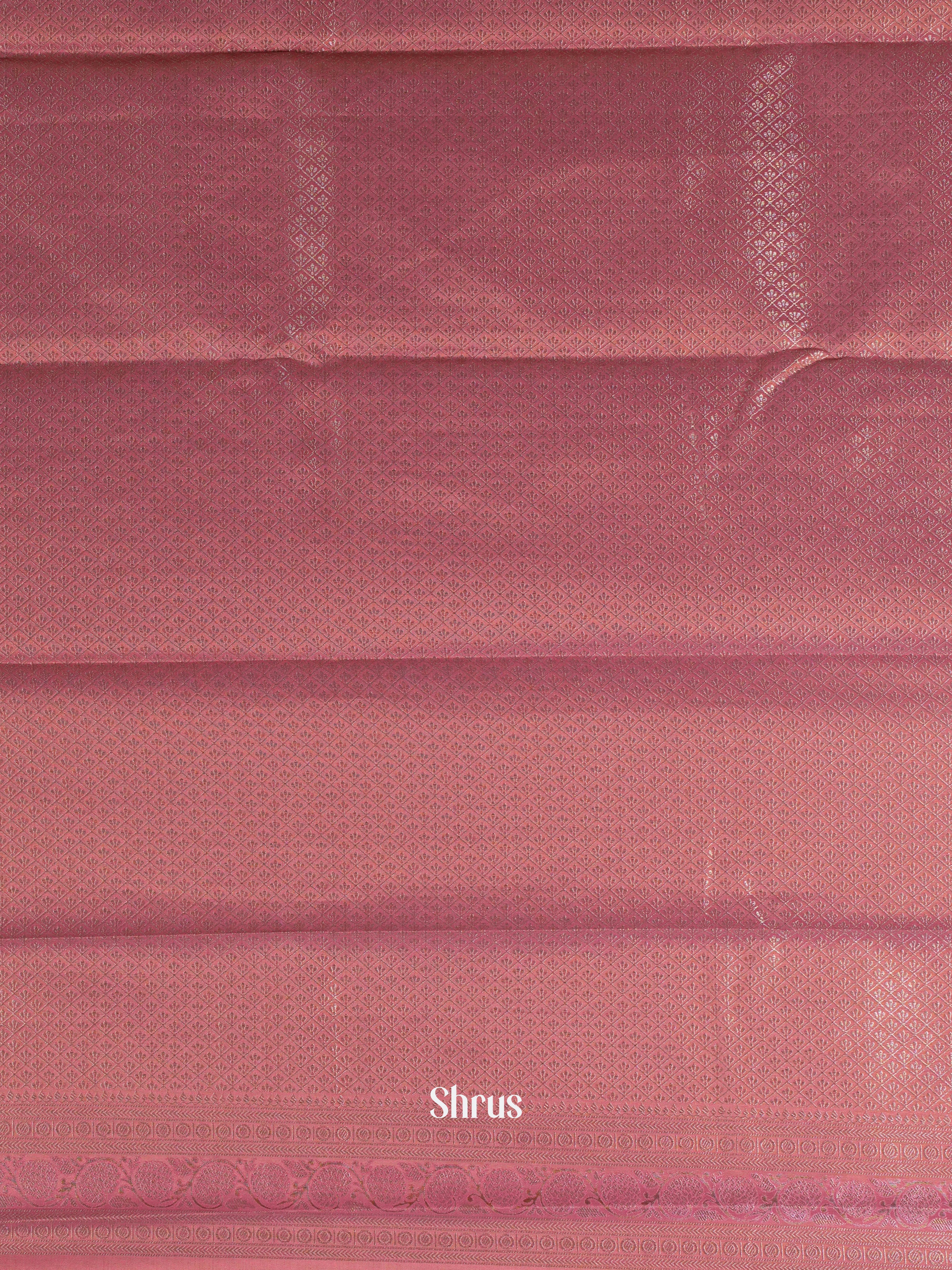 Pink - Kanchipuram-halfpure Saree