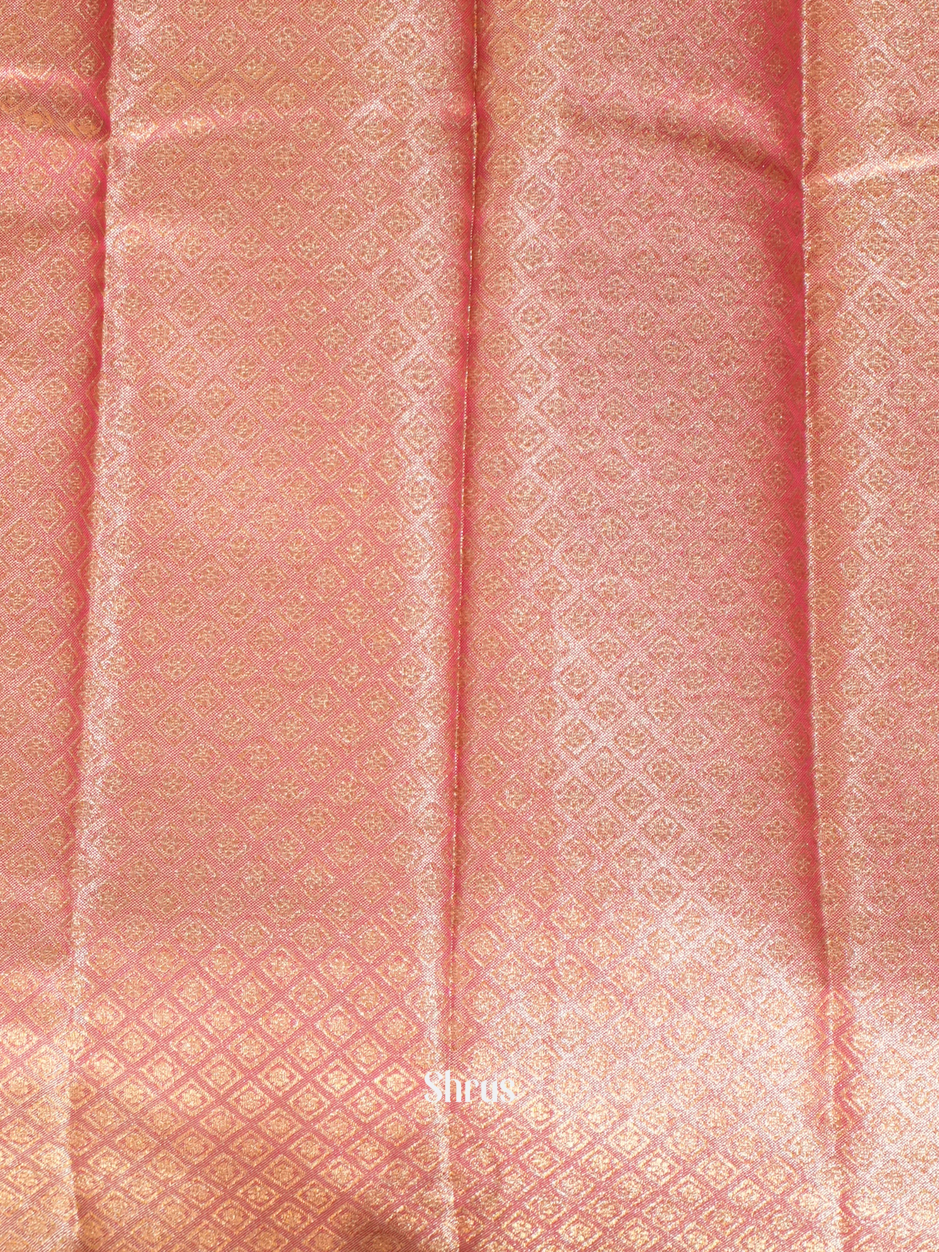 CIS06313 - Kanchipuram-halfpure Saree