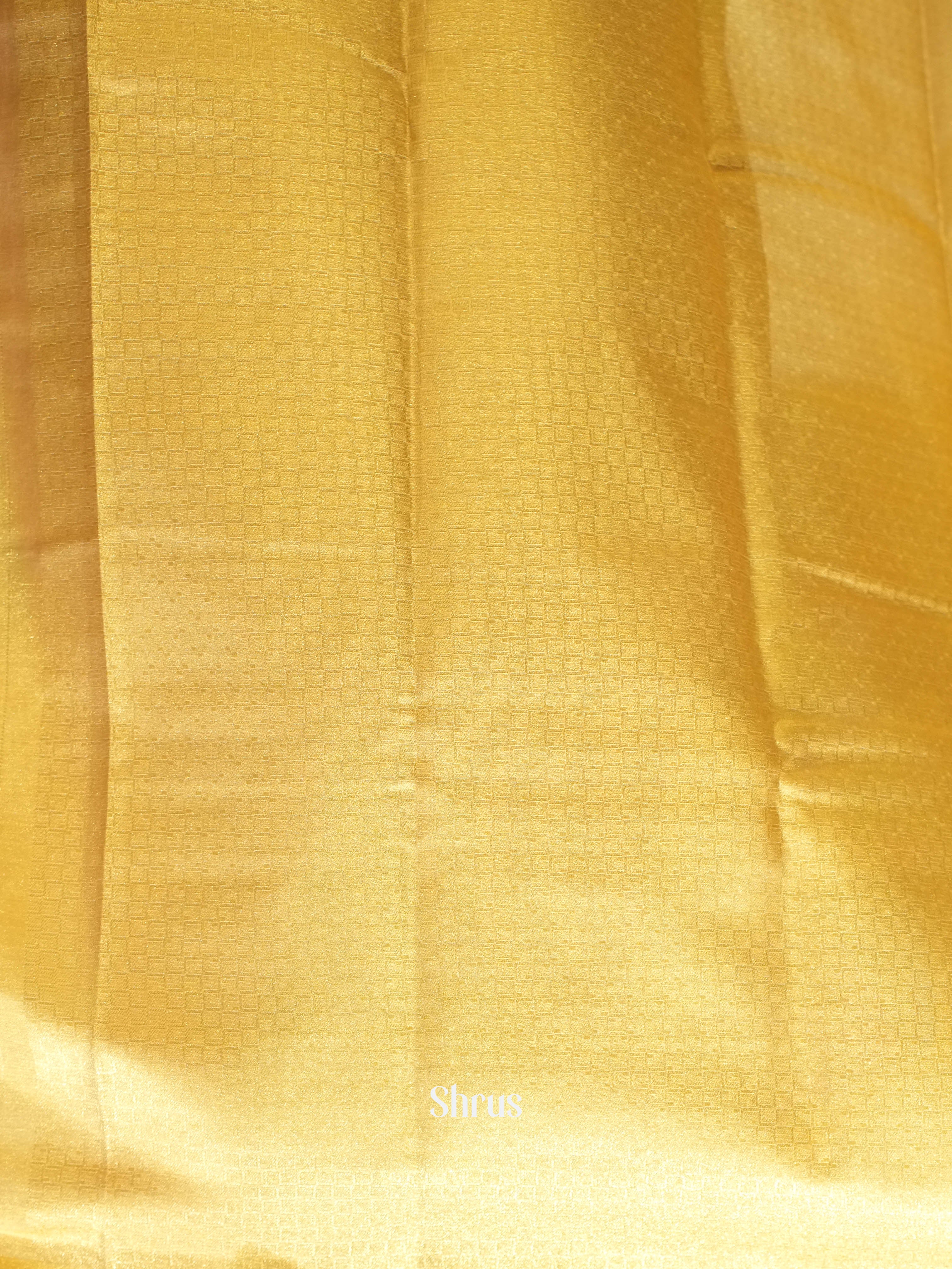 Gold & Green - Kanchipuram-halfpure Saree