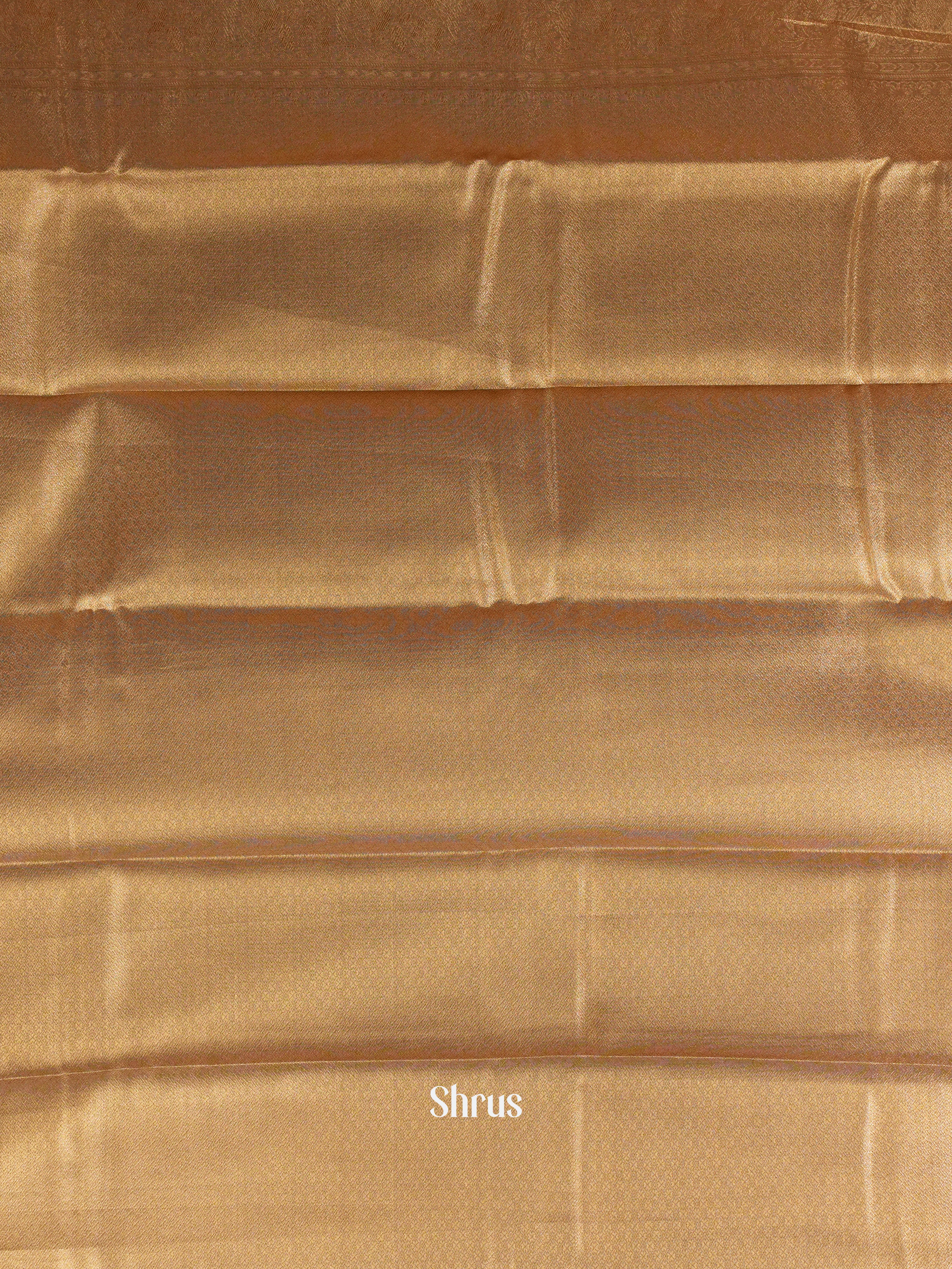 Gold - Kanchipuram-halfpure Saree