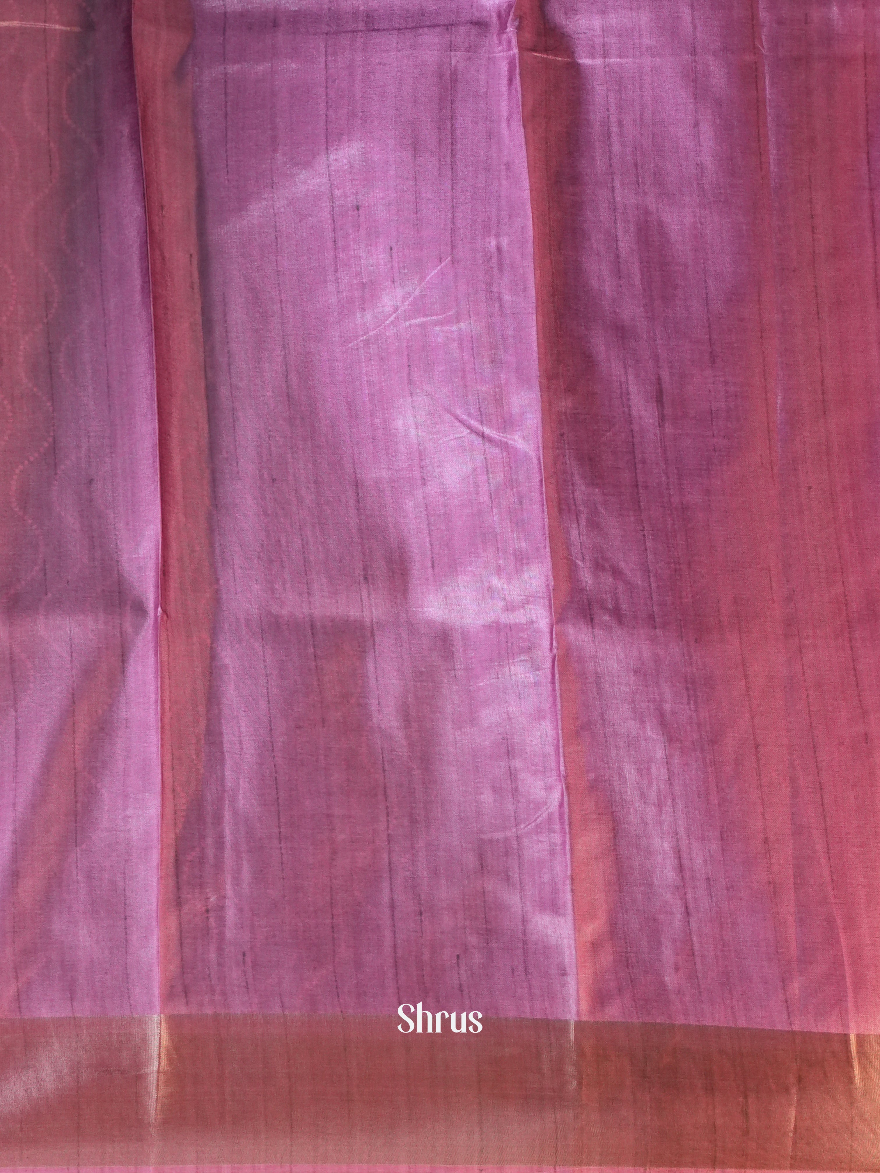 CIS06490 - Printed Tussar Saree