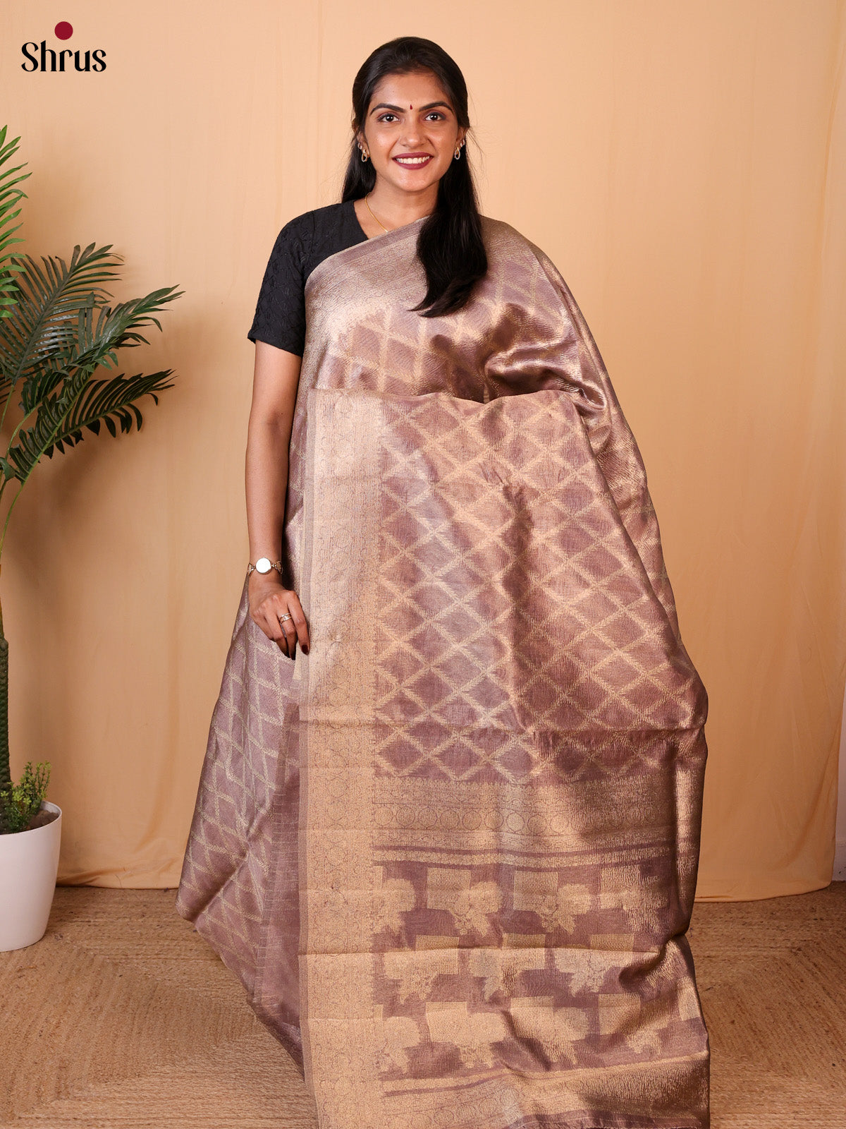 CIS09087 - Semi Dupion Saree