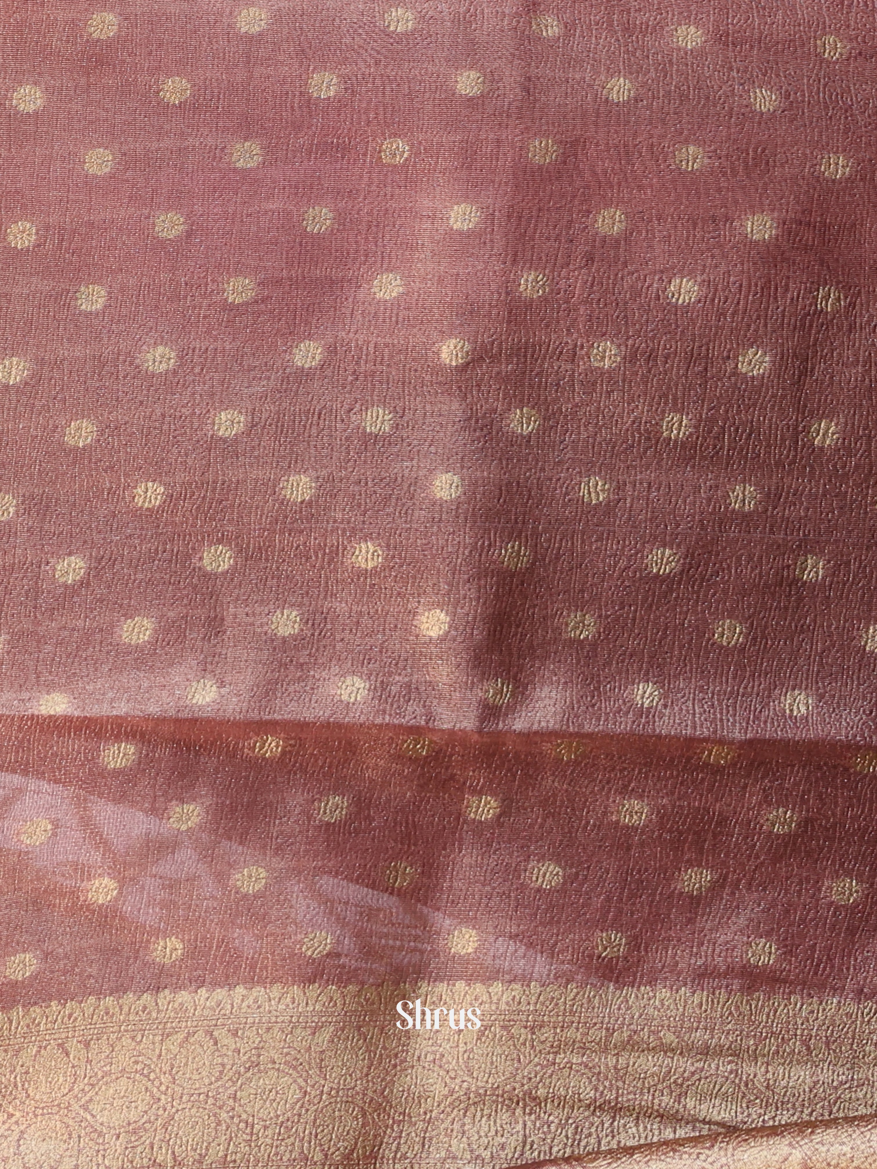 Onion Peel - Semi Dupion Saree