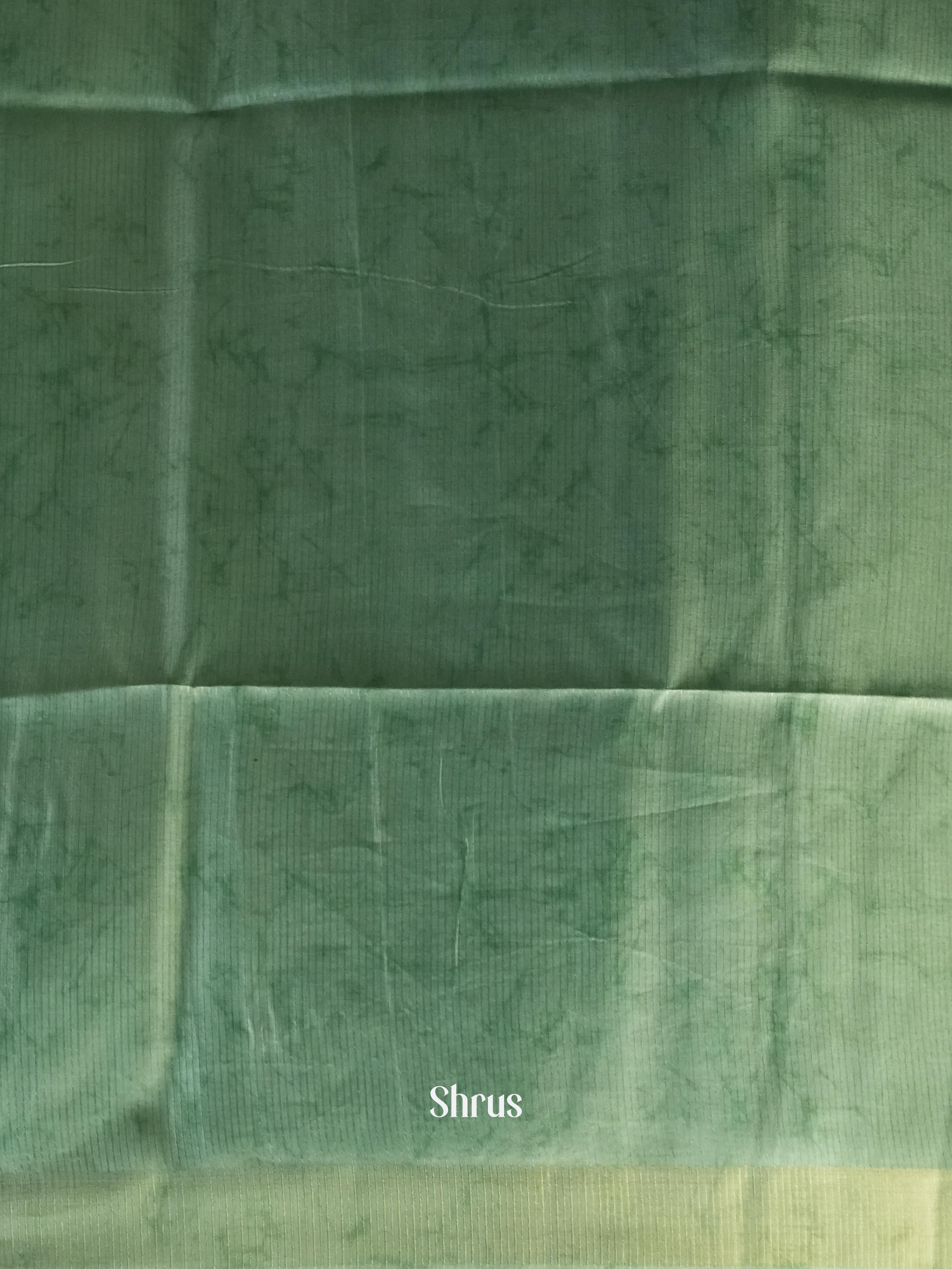 Green - Moonga Saree