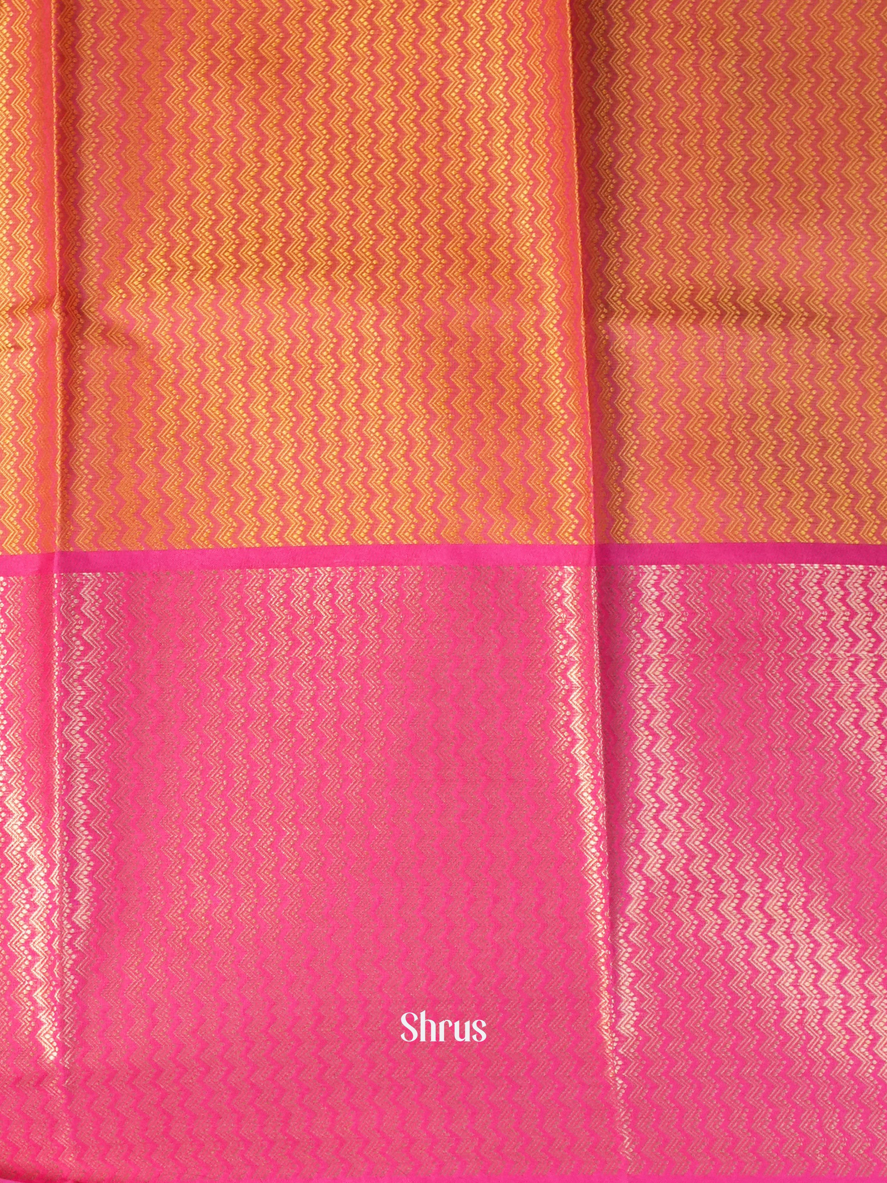 Mustard & Pink - Tanchoi Saree