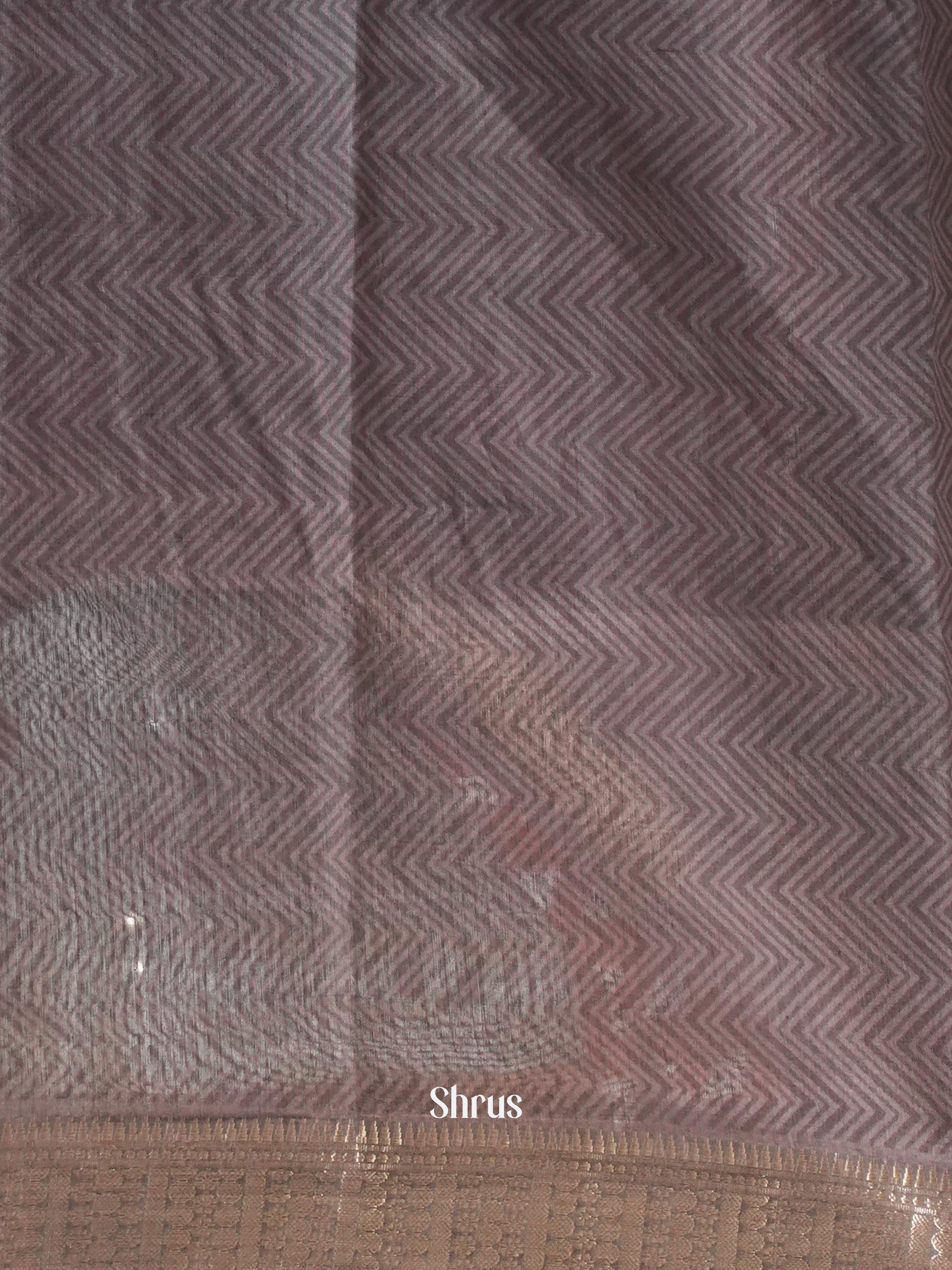 Brick & Grey - Art Modal Saree